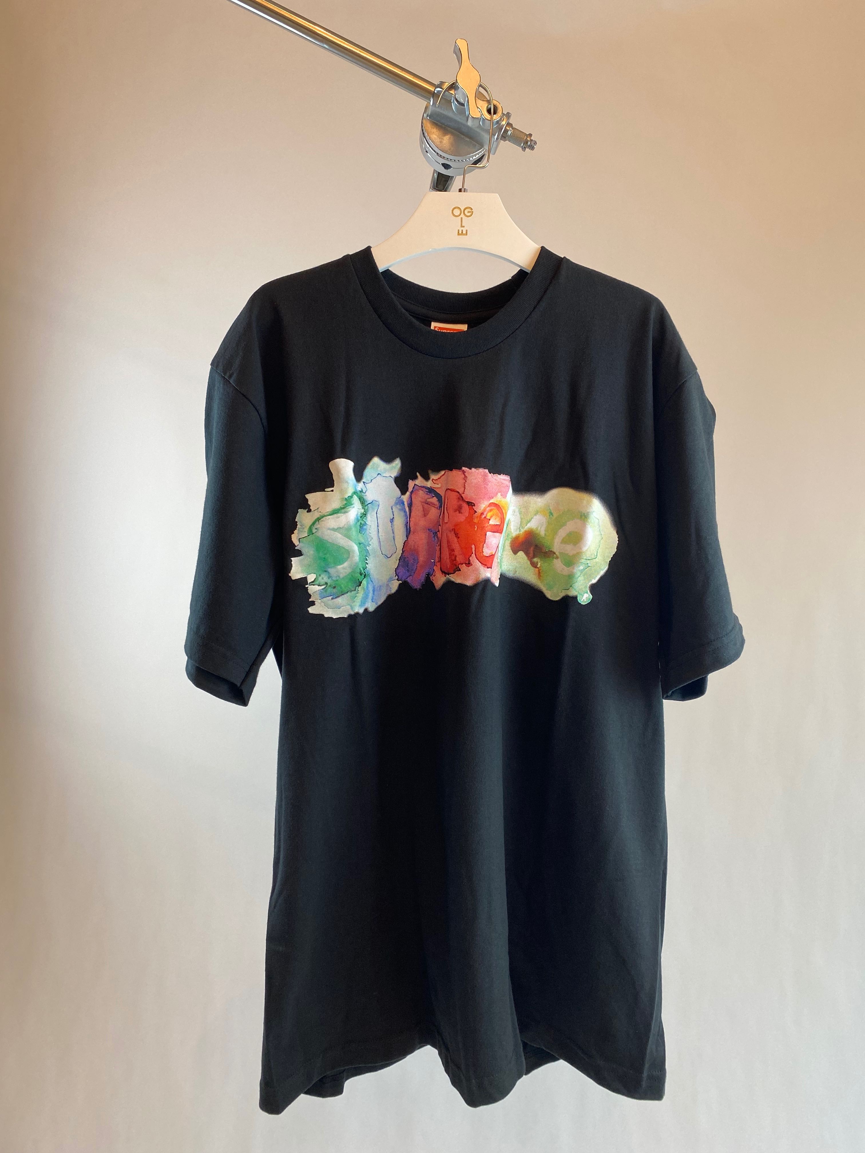 Supreme Watercolor Tee Black