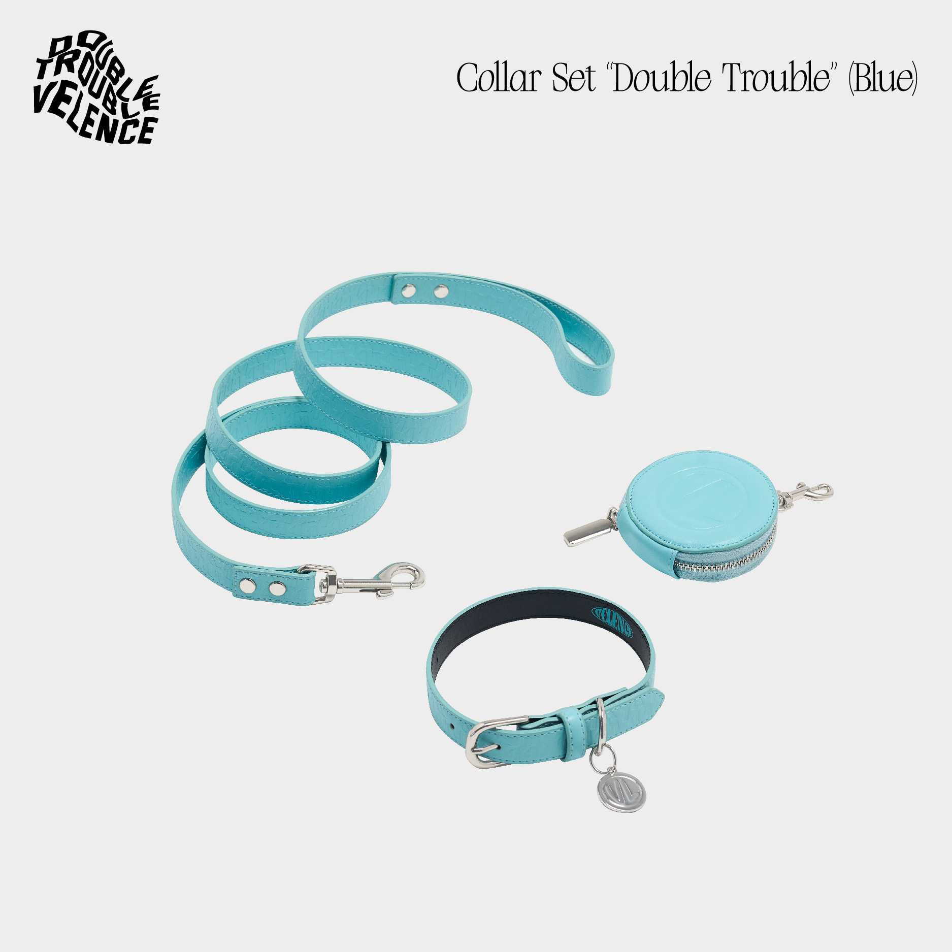 Blue Collar Set (Small) `Double Trouble`
