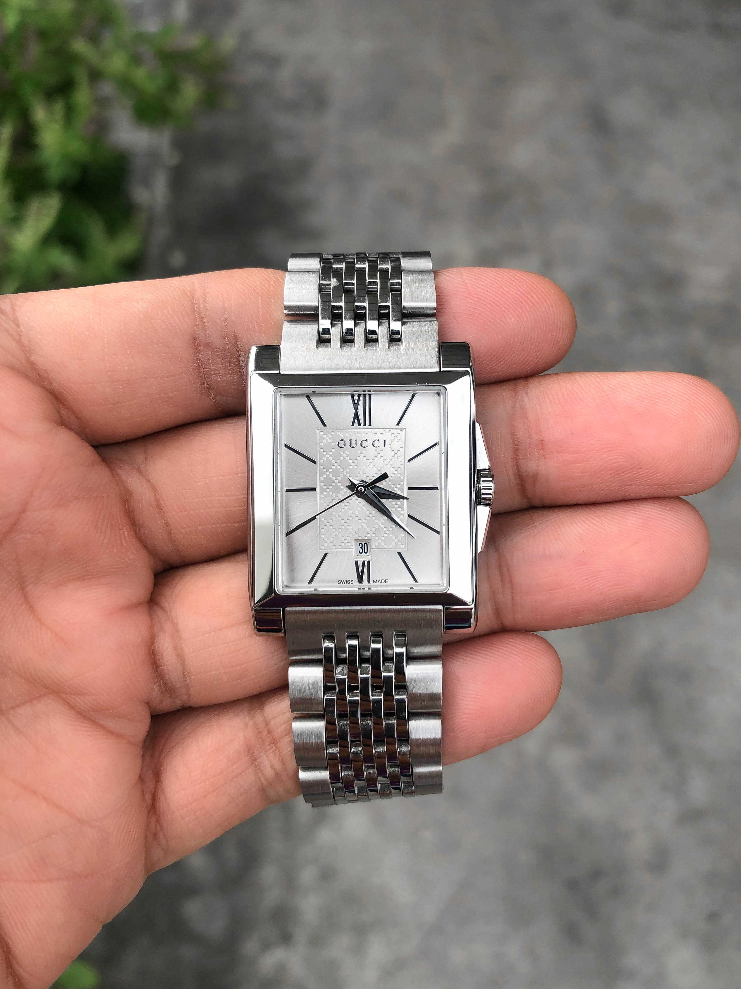 Gucci G-Timeless Boy Size Quartz Silver Dial