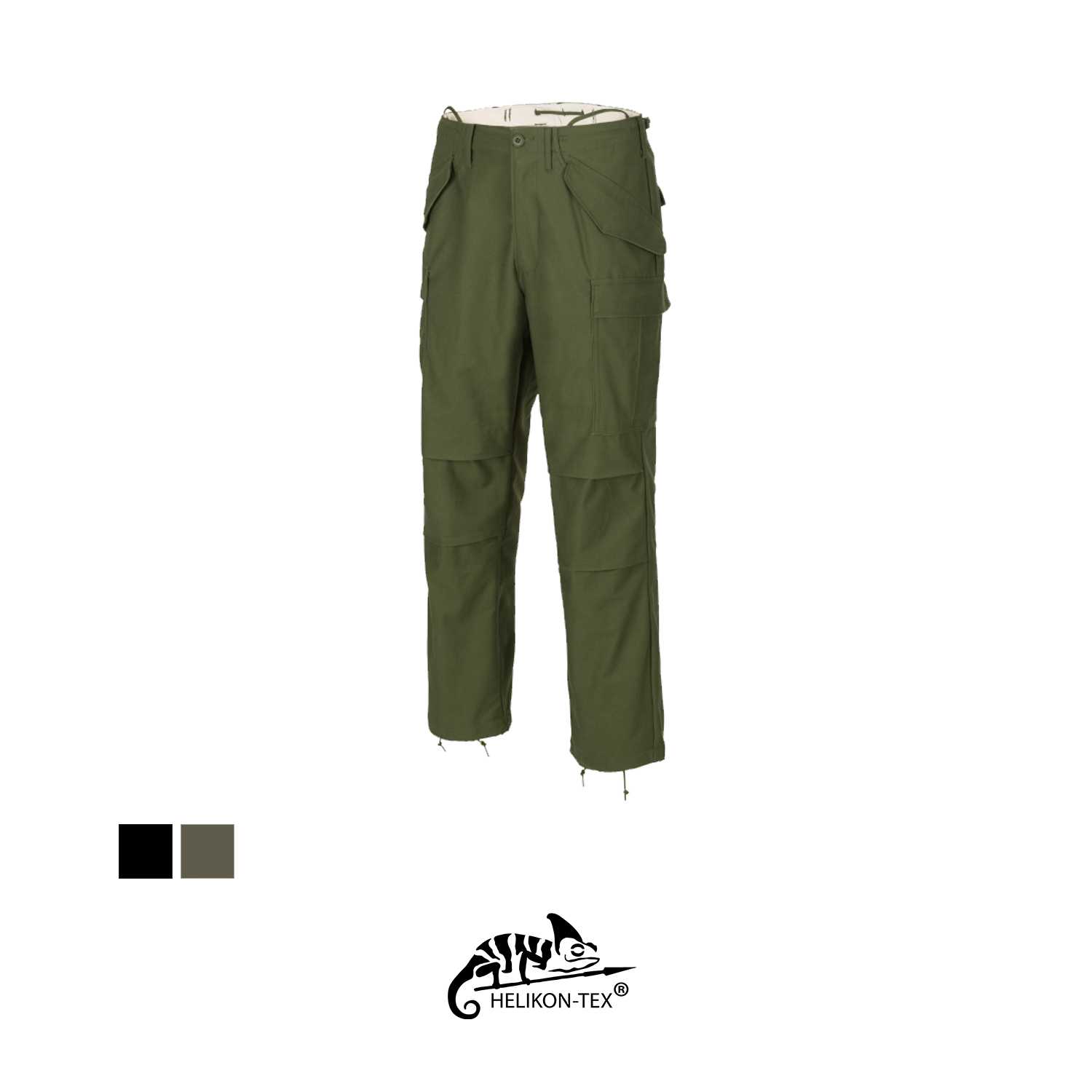 กางเกงรถถังขายาว วินเทจ M65 TROUSERS - NYCO SATEEN มี 2 สี แบรนด์ Helikon-Tex