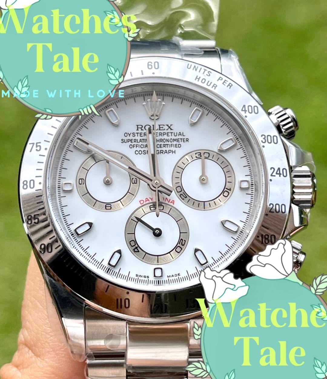 Rolex Daytona White Dial Ref.116520 Clean V3
