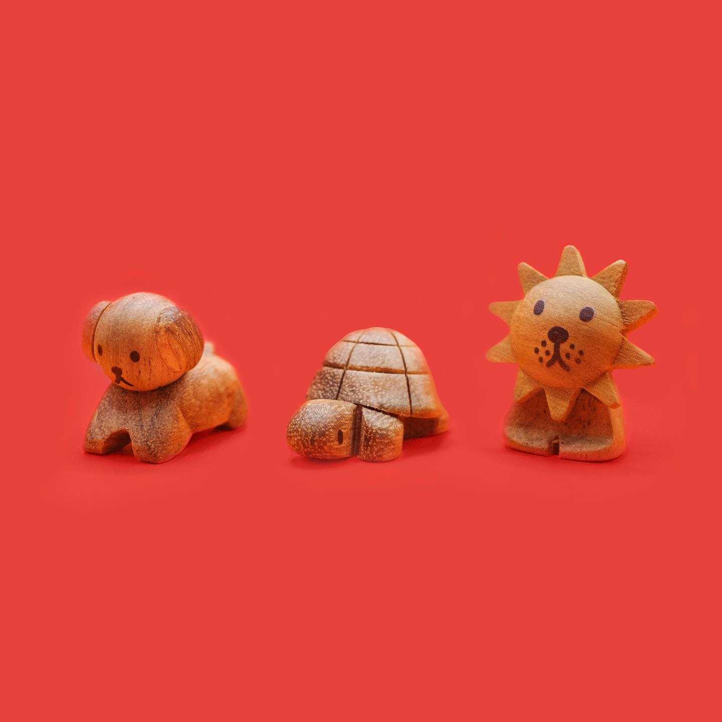 MIFFY  - Bruna animal natural wooden chopsticks rest