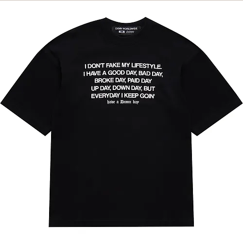 DXMN Clothing UP DAY DOWN DAY Oversized Tee