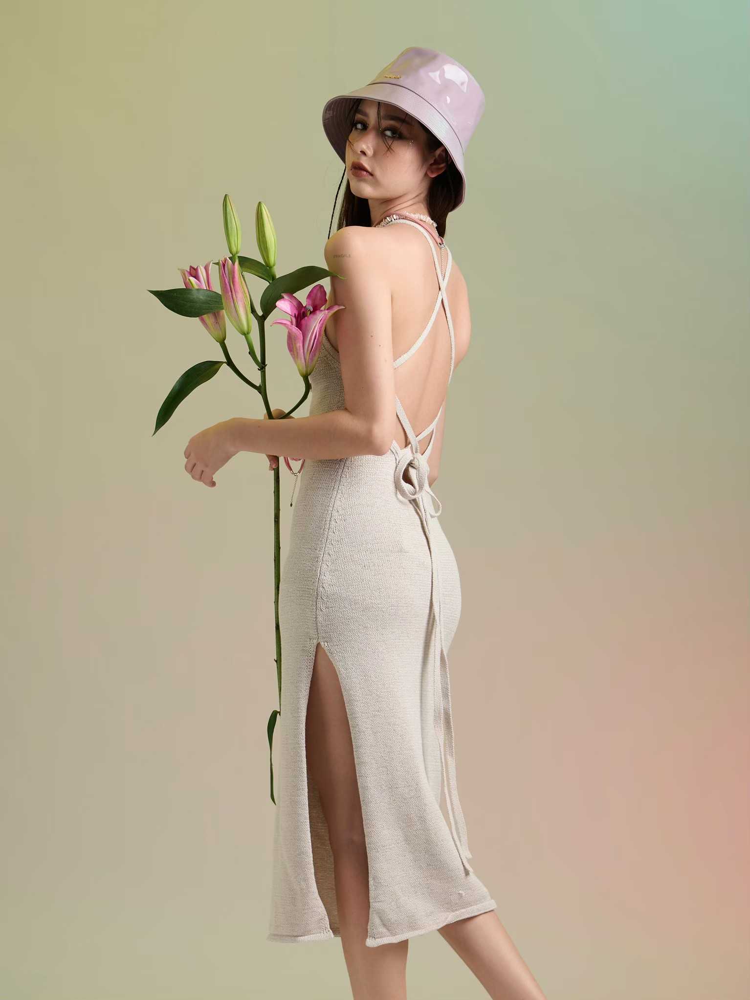 SALE! Cult Gaia TYLA KNIT DRESS - OFF WHITE