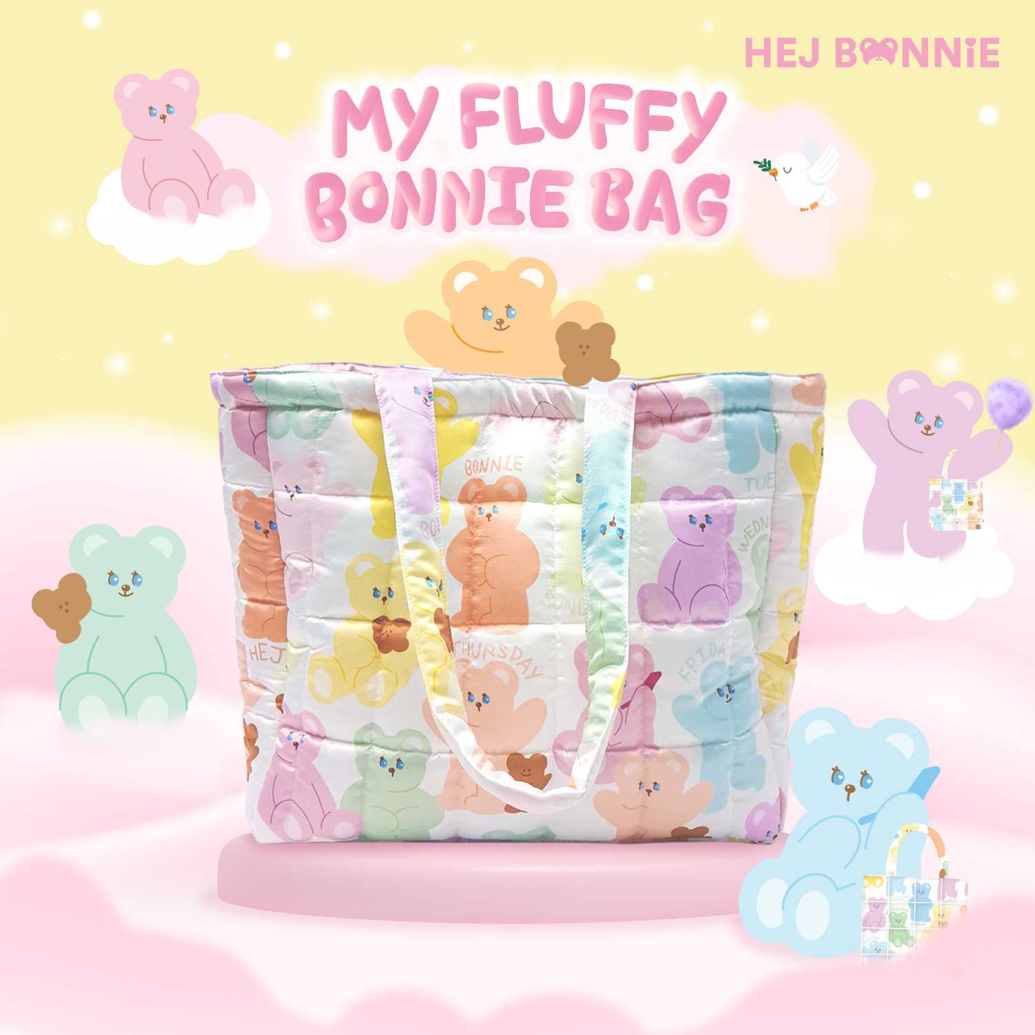 My Fluffy Bonnie Bag l Hej Bonnie Official