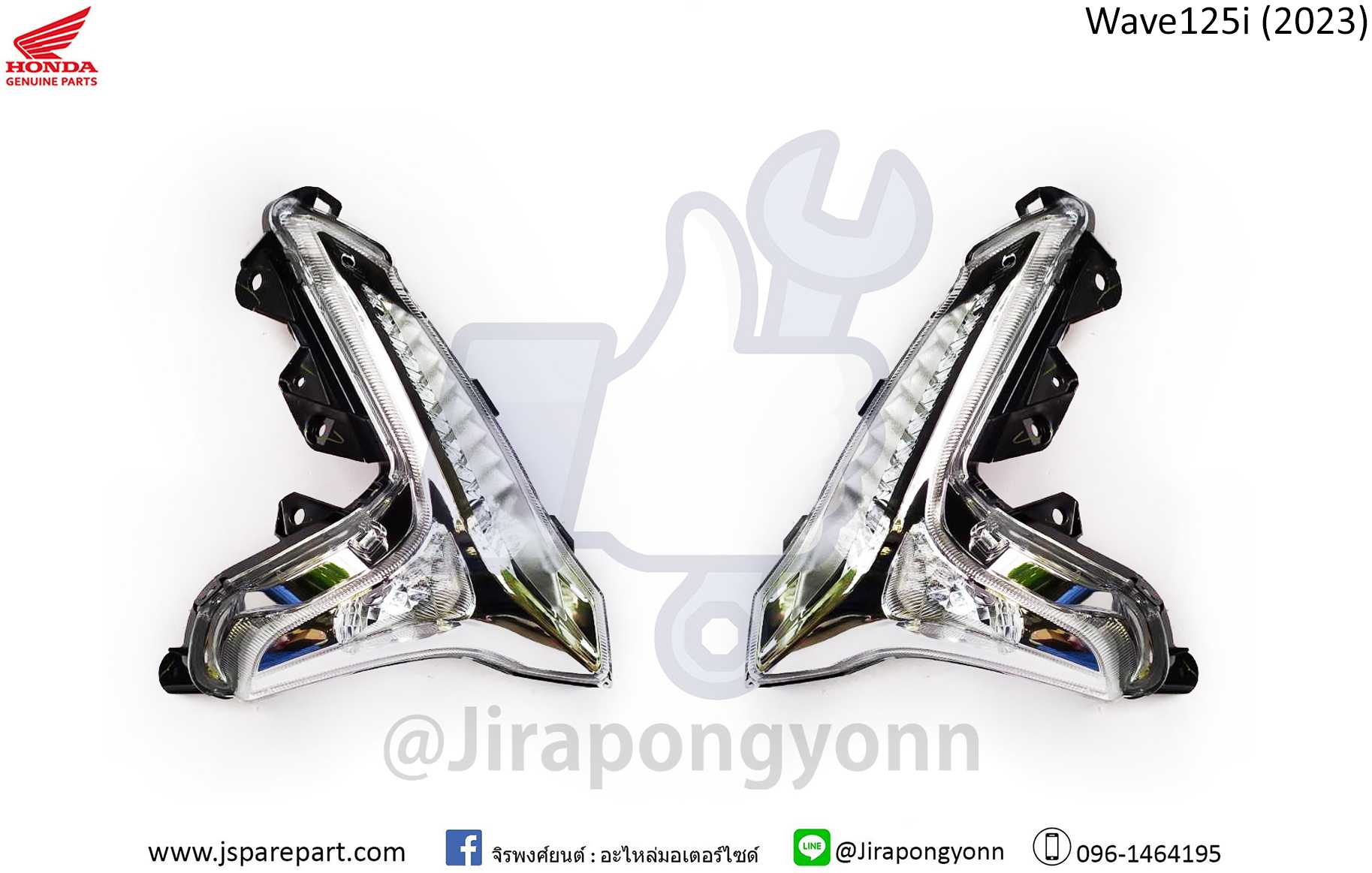 ไฟเลี้ยวหน้า Wave125i ปี 2023 แท้ ศูนย์ 33410-K73-M61 / 33460-K73-M61