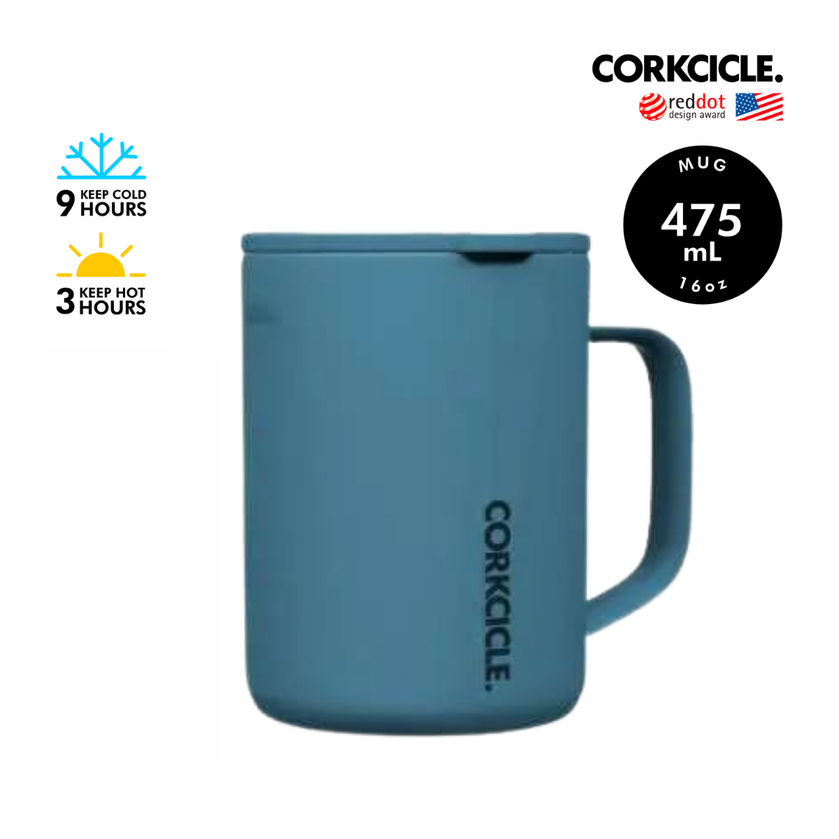CORKCICLE : MUG STORM 16OZ