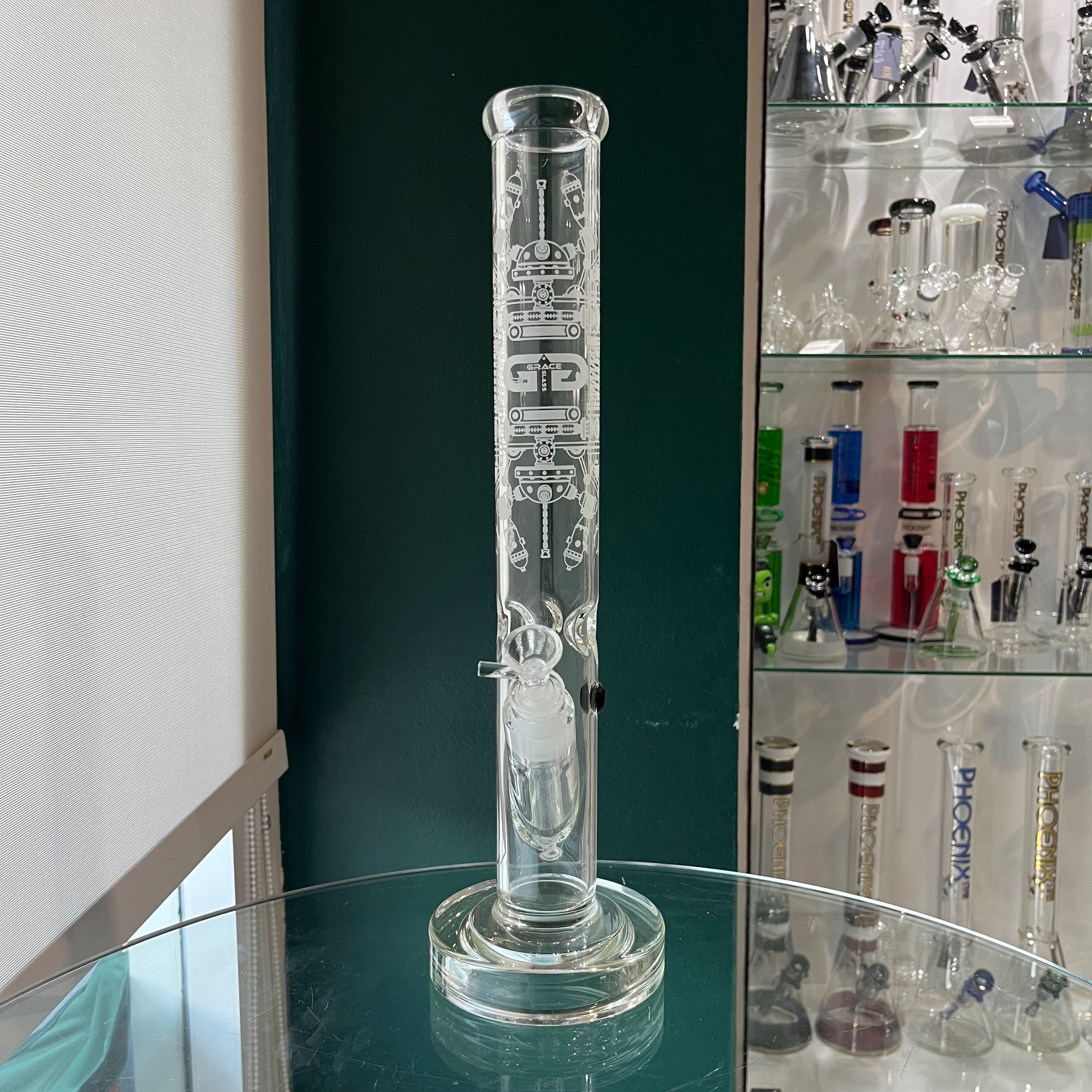 บ้องแก้ว Grace Glass สูง45cm หนา7มิล 18” 7mm thick Grace glass bong