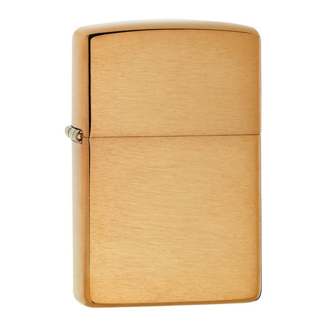 Zippo ไฟแช็กรุ่น 204B Brushed Brass
