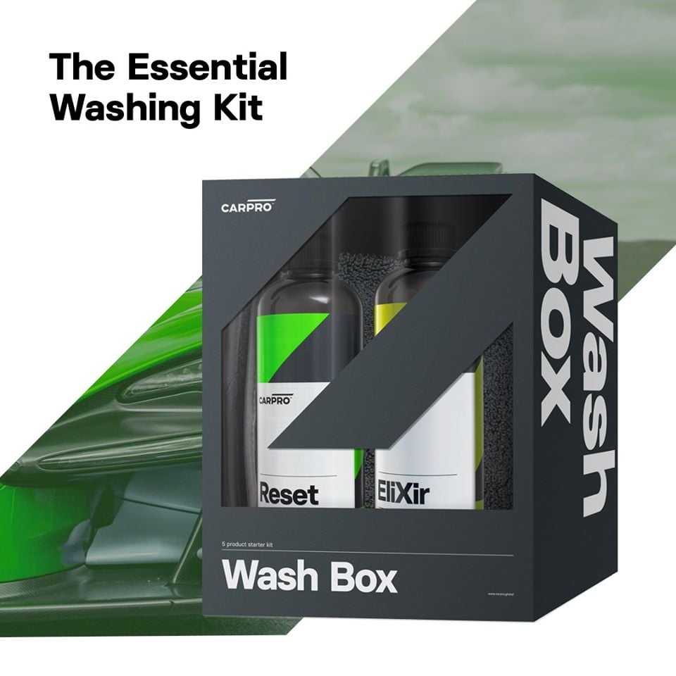 CARPRO Wash Box Kit ชุดผลิตภัณท์สำหรับล้างรถในงานบำรุงรักษาเคลือบเซรามิก