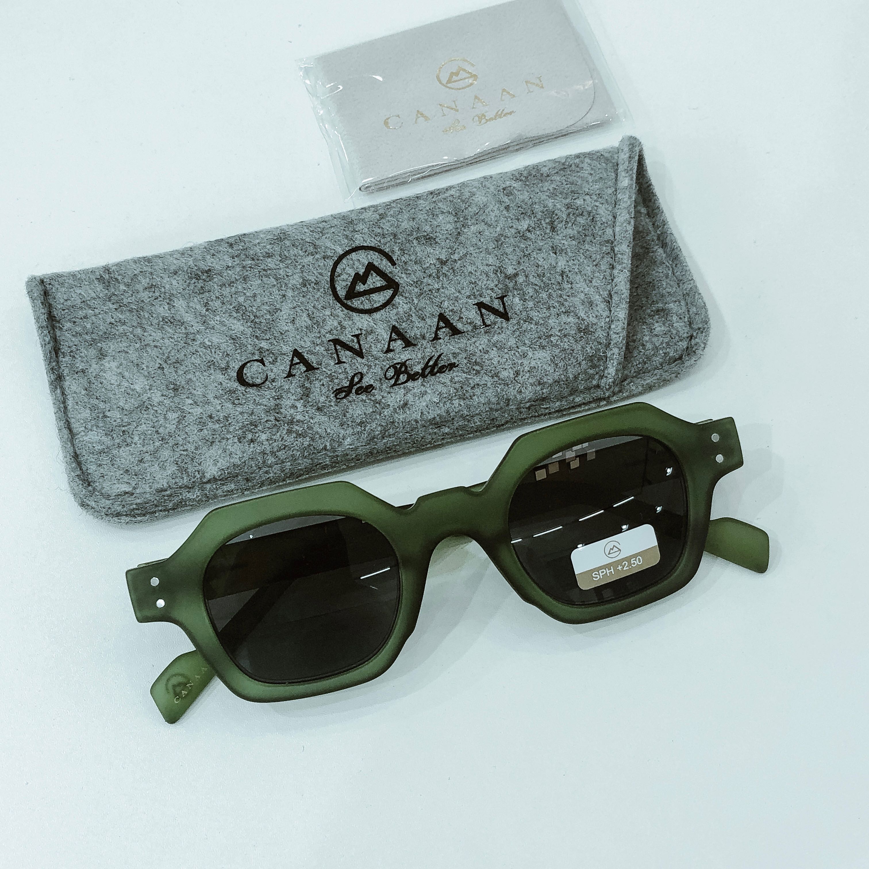 6TY SUN แว่นกันแดดสายตา สั้น/ยาว -50 ถึง +300 ทรงวินเทจ อะซิเตท มีไสตล์ร่วมสมัย