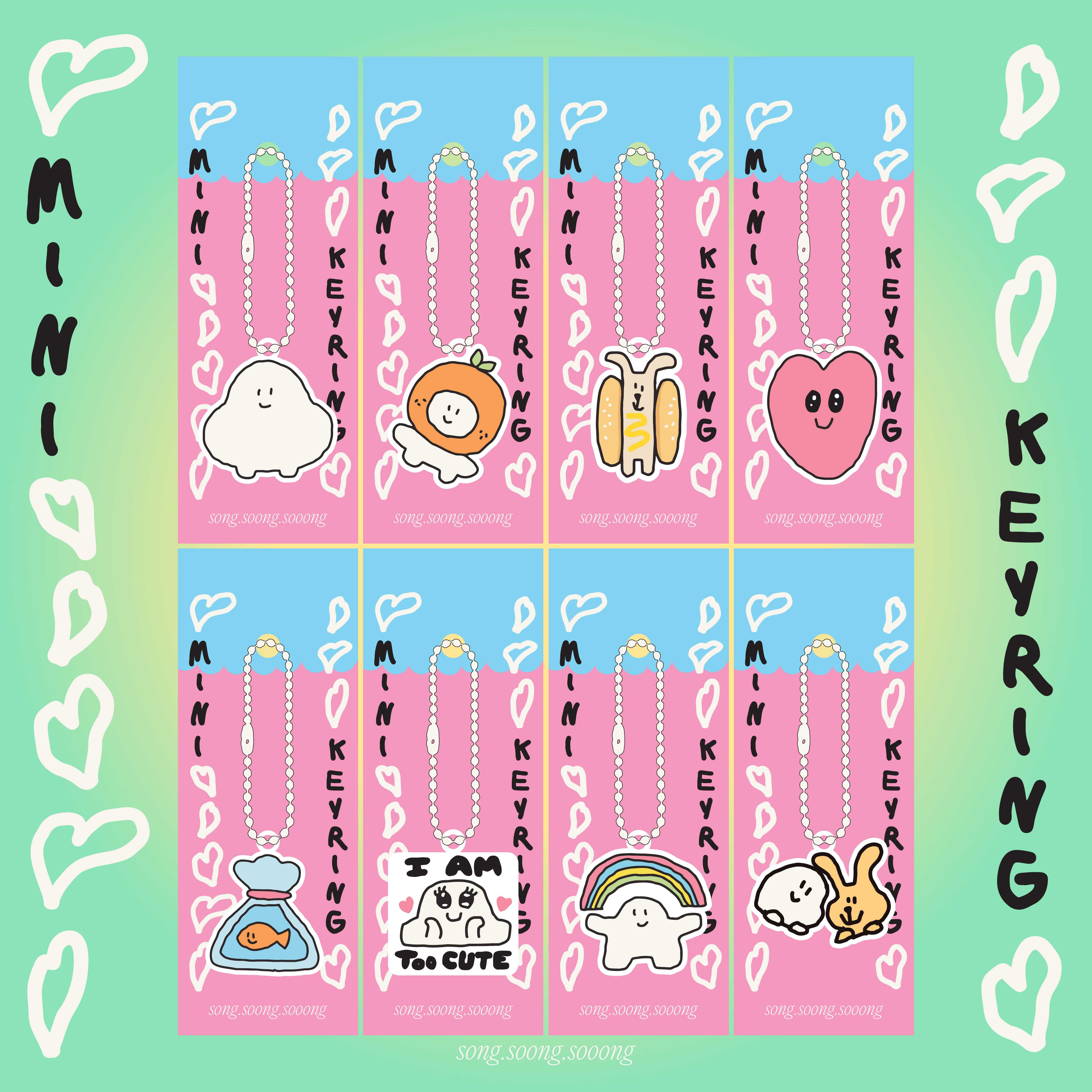 Keyring Vol.10 - Mini keyring