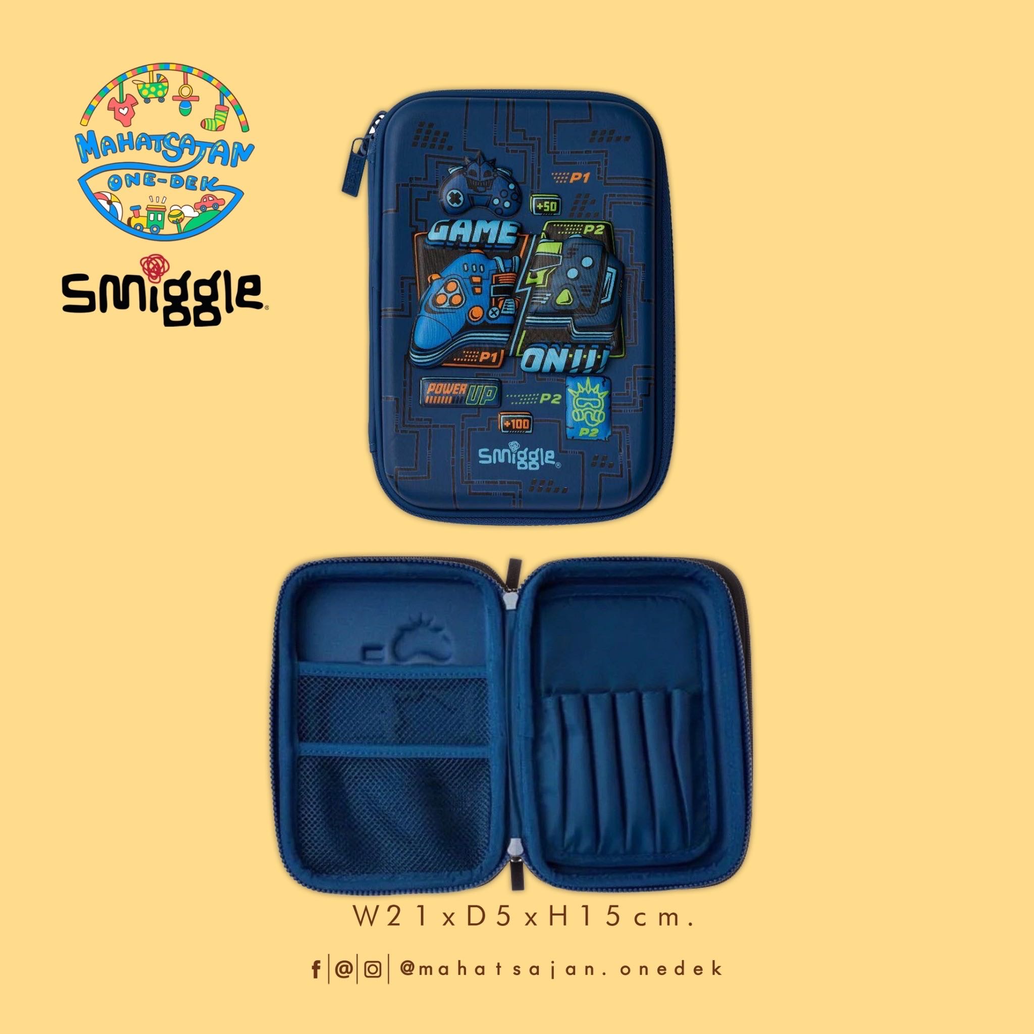 Smiggle Hardtop Pencil Case กระเป๋าใส่เครื่องเขียน