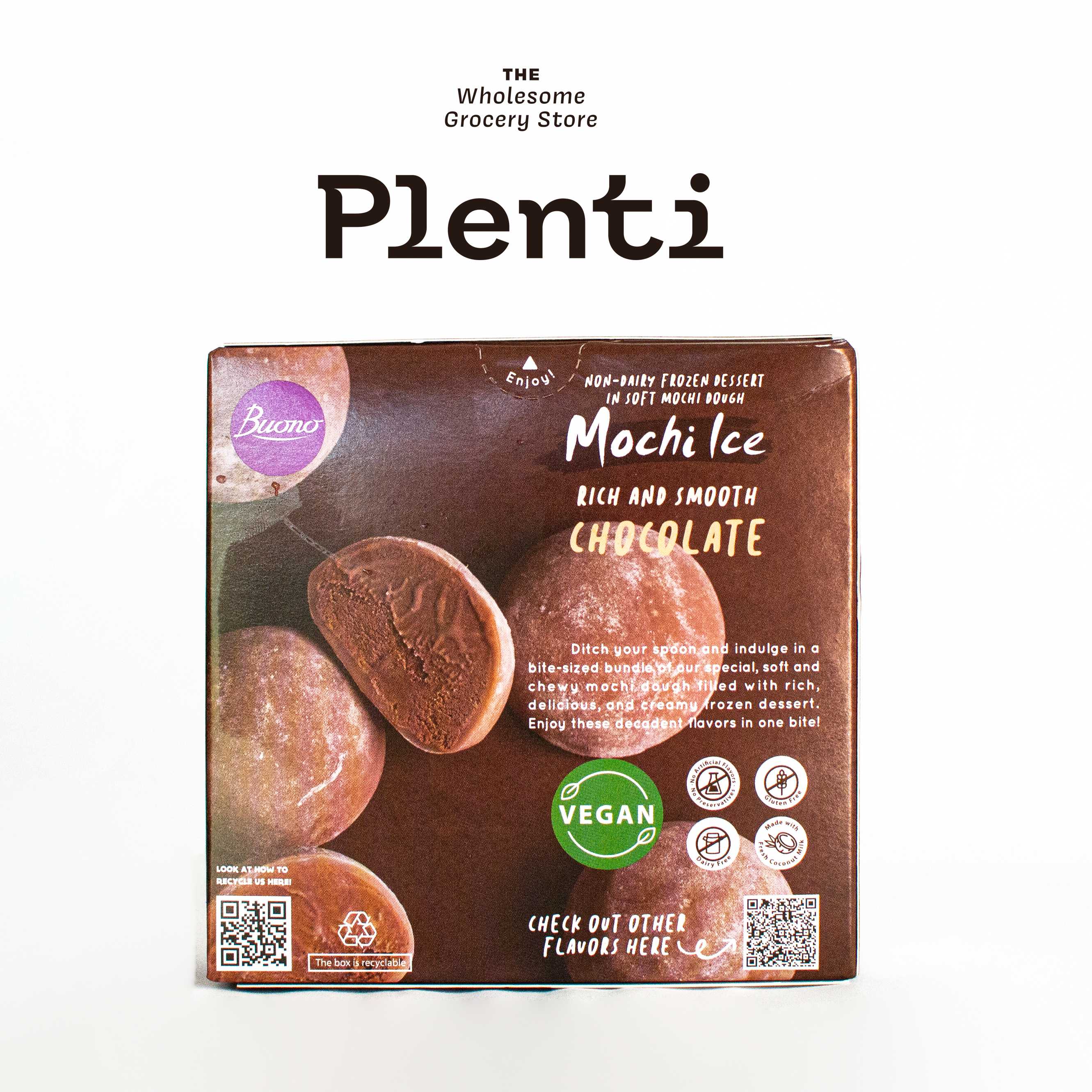 Mochi Ice  Chocolate - BUONO (6 PCS x 26G)