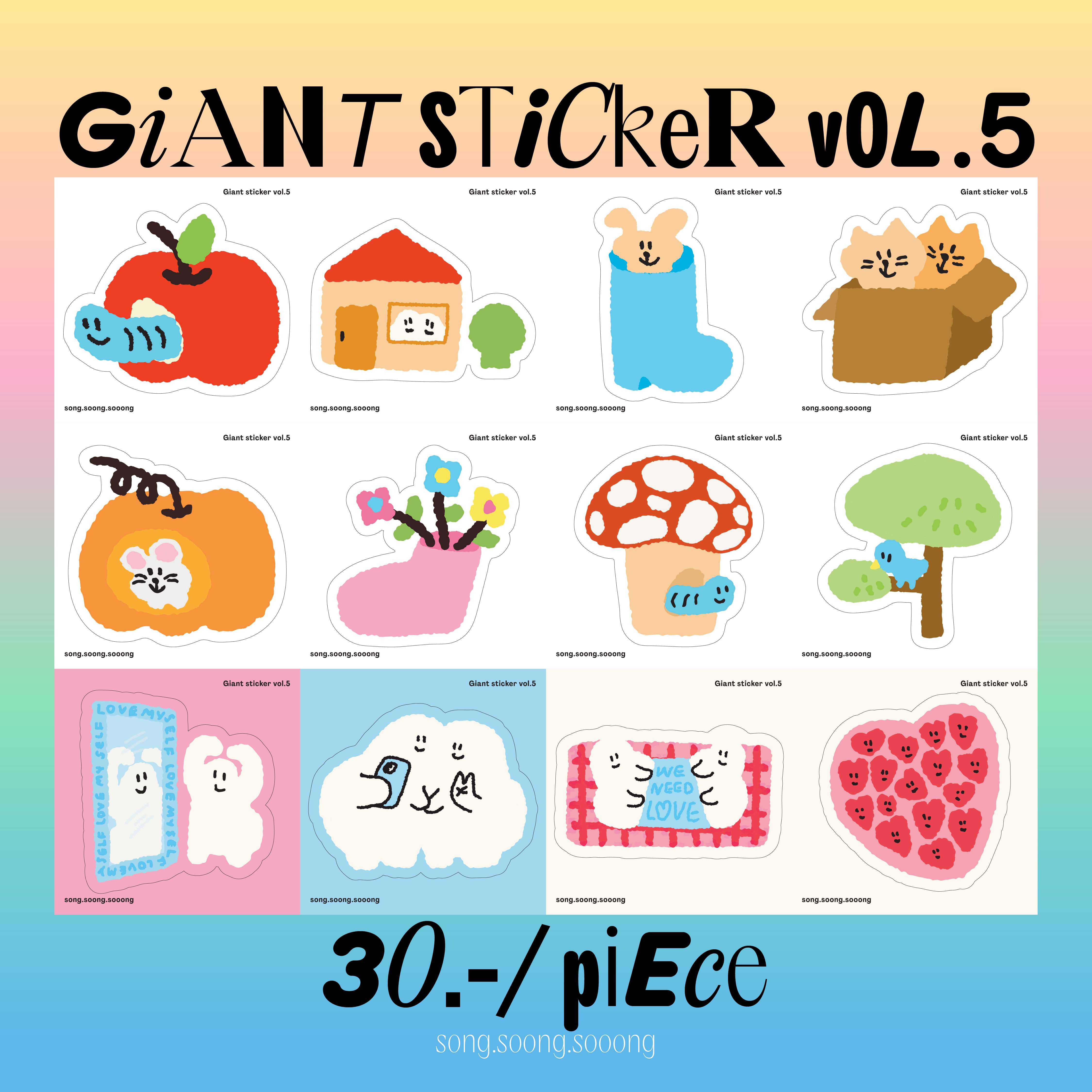 Giant Sticker Vol.5