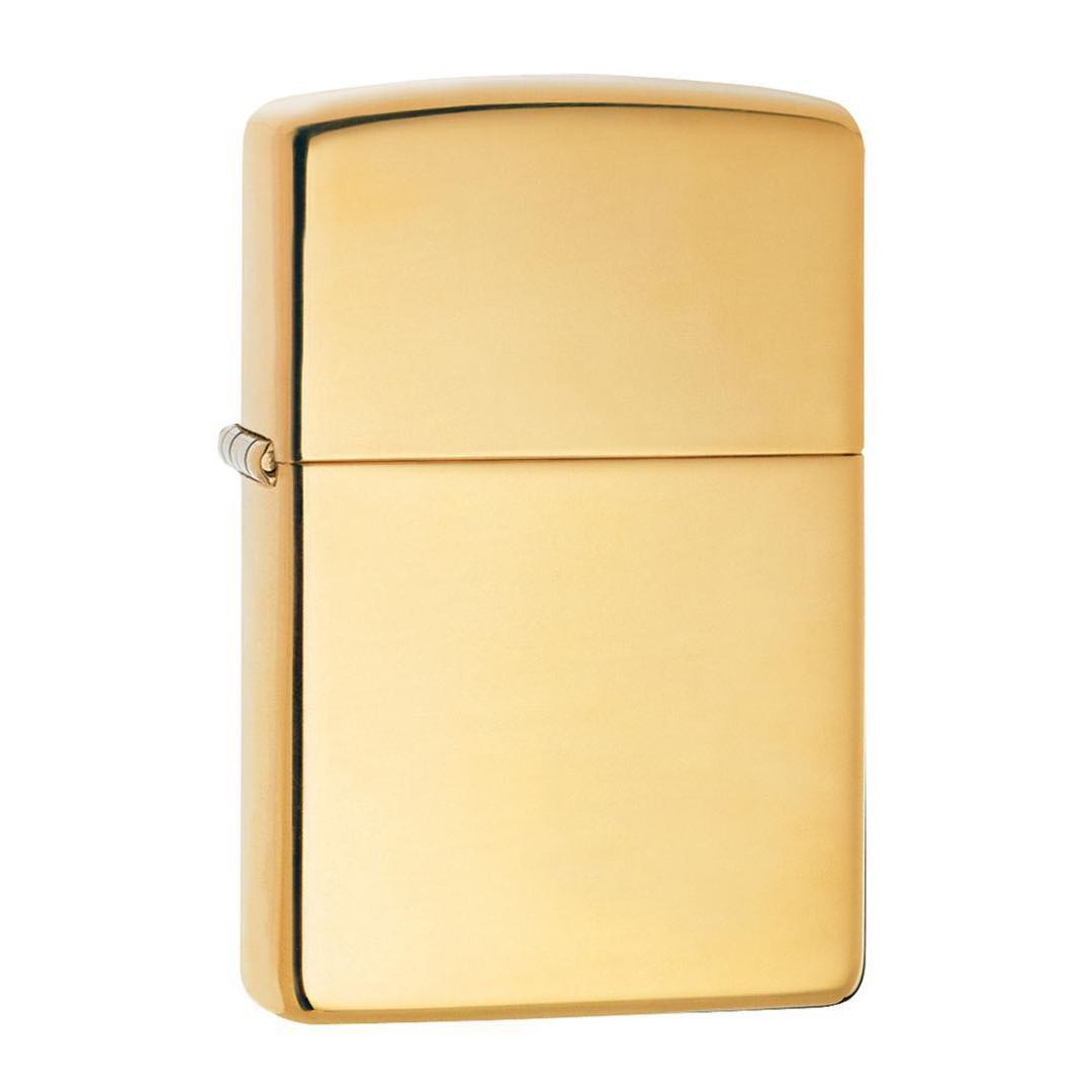 Zippo ไฟแช็กรุ่น 254B High Polish Brass