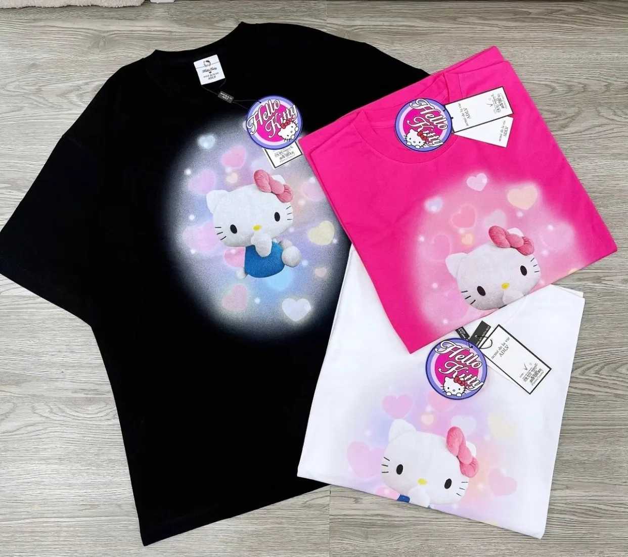 📌(ทักเชทก่อนสั่งซื้อ) ​ ADLV BABY​ T-SHIRT  Kitty     oversize 