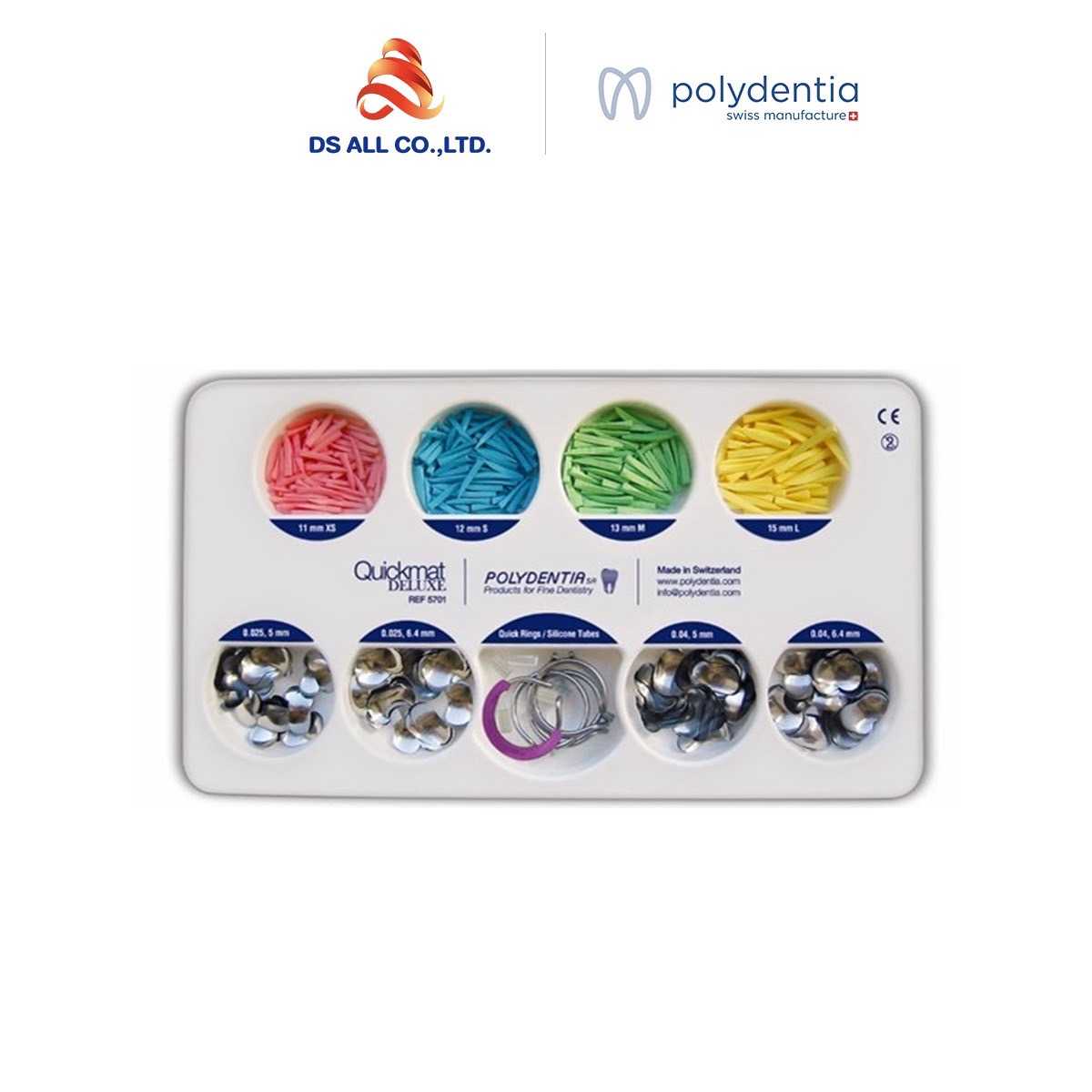 Quickmat Deluxe Kit  (ชุดอุปกรณ์สำหรับช่วยงานบูรณะฟัน Sectional matrices)