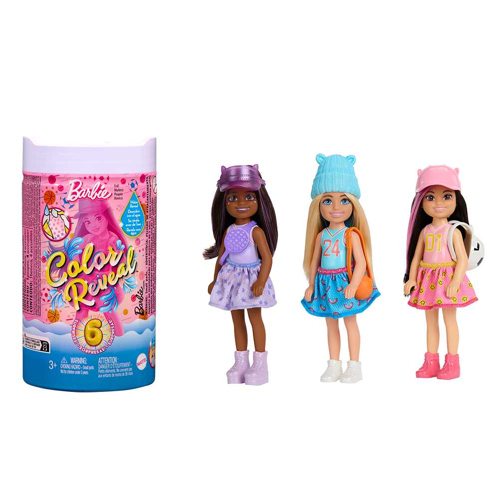 Barbie Color Reveal Sporty Series Chelsea (HKT85)