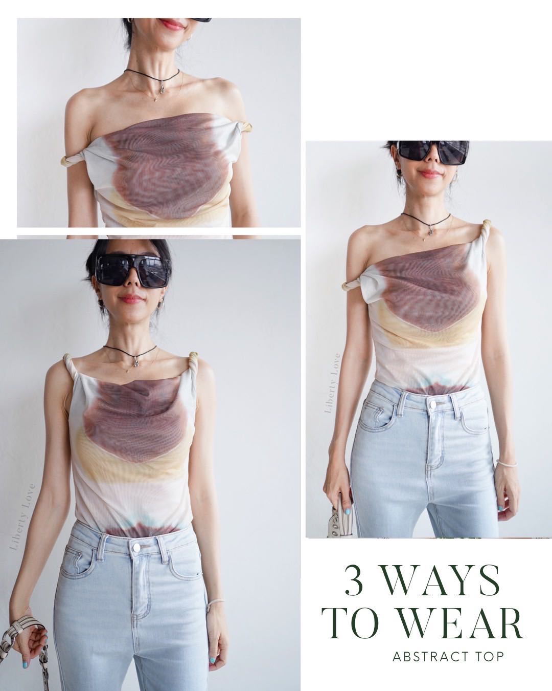 4871#6  Abstract art mesh top