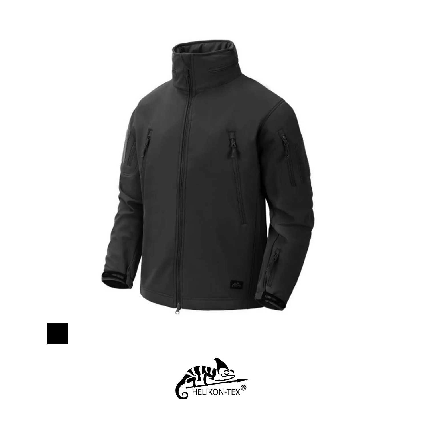 เสื้อแจ็คเก็ต GunFighter Jacket สีดำ  แบรนด์ Helikon-Tex