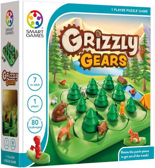 SMART GAMES, Grizzly Gears เกมเสริมไอคิว สำหรับ 7 ปีขึ้นไป