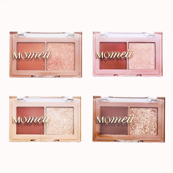 MOMEII Pit a Pat Dual Eye Palette พาเลตตา 2 ช่อง