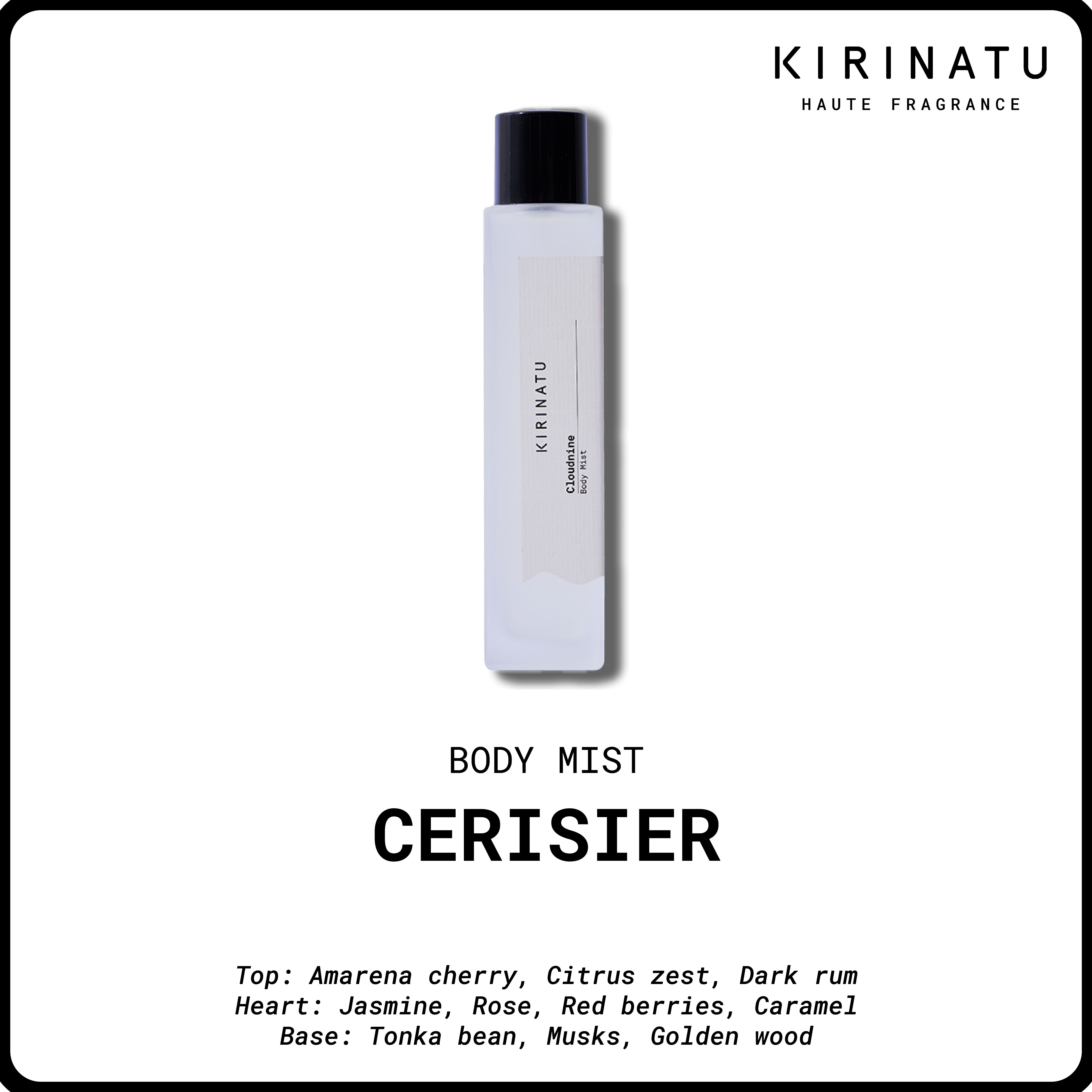 KIRINATU Body Mist - Cerisier (100ml.)