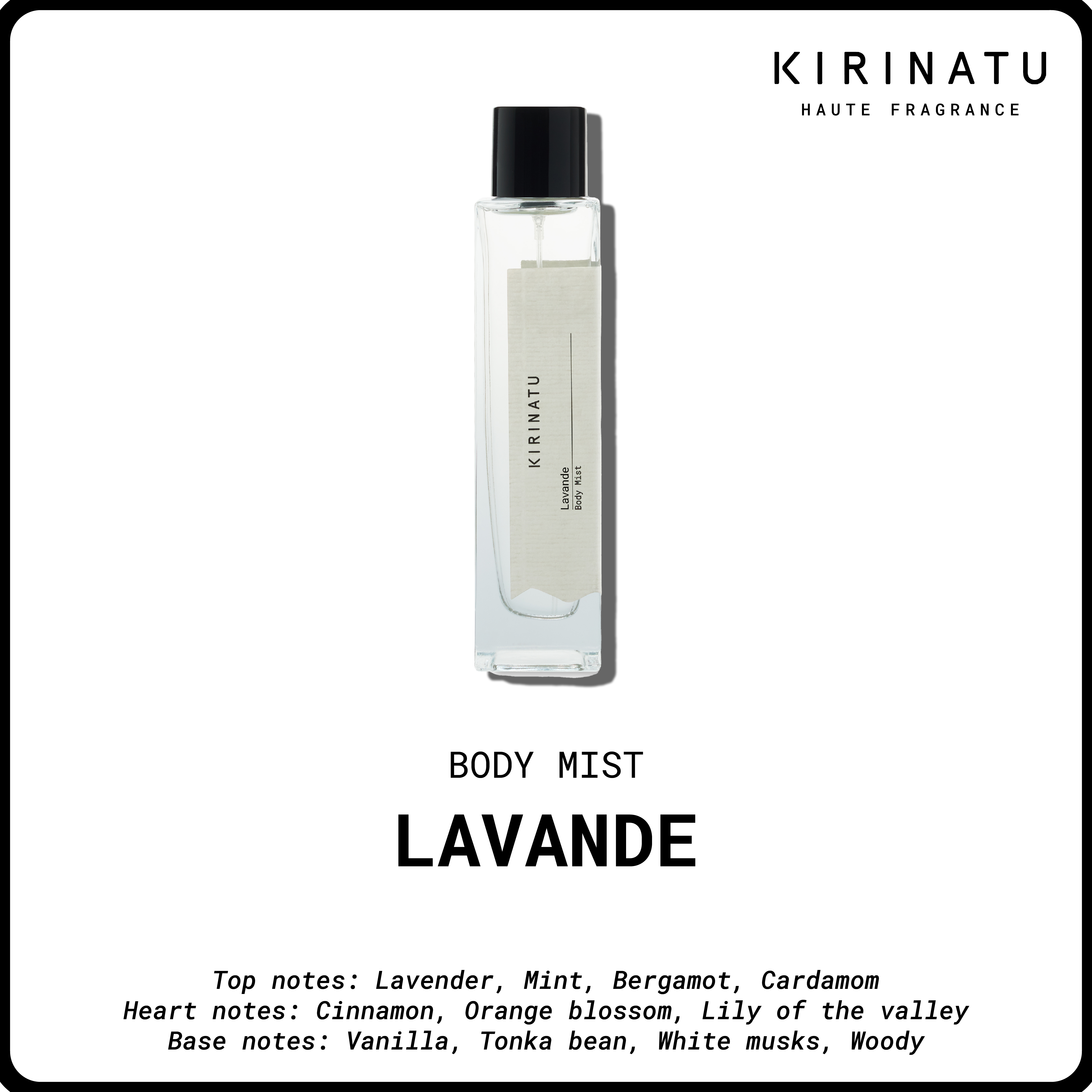 KIRINATU Body Mist - Lavande (100ml.)