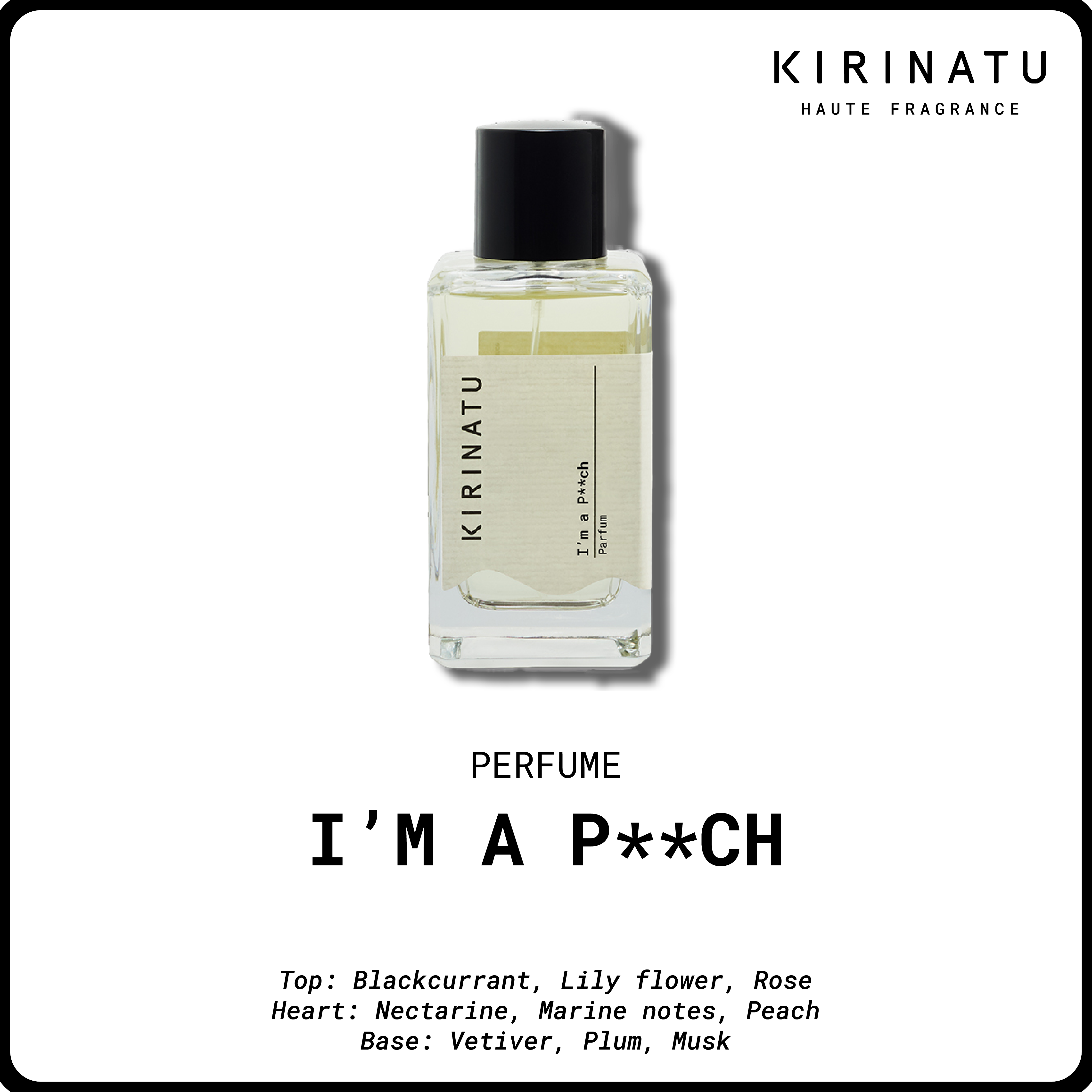KIRINATU Perfume - I'm a Peach (100ml.)
