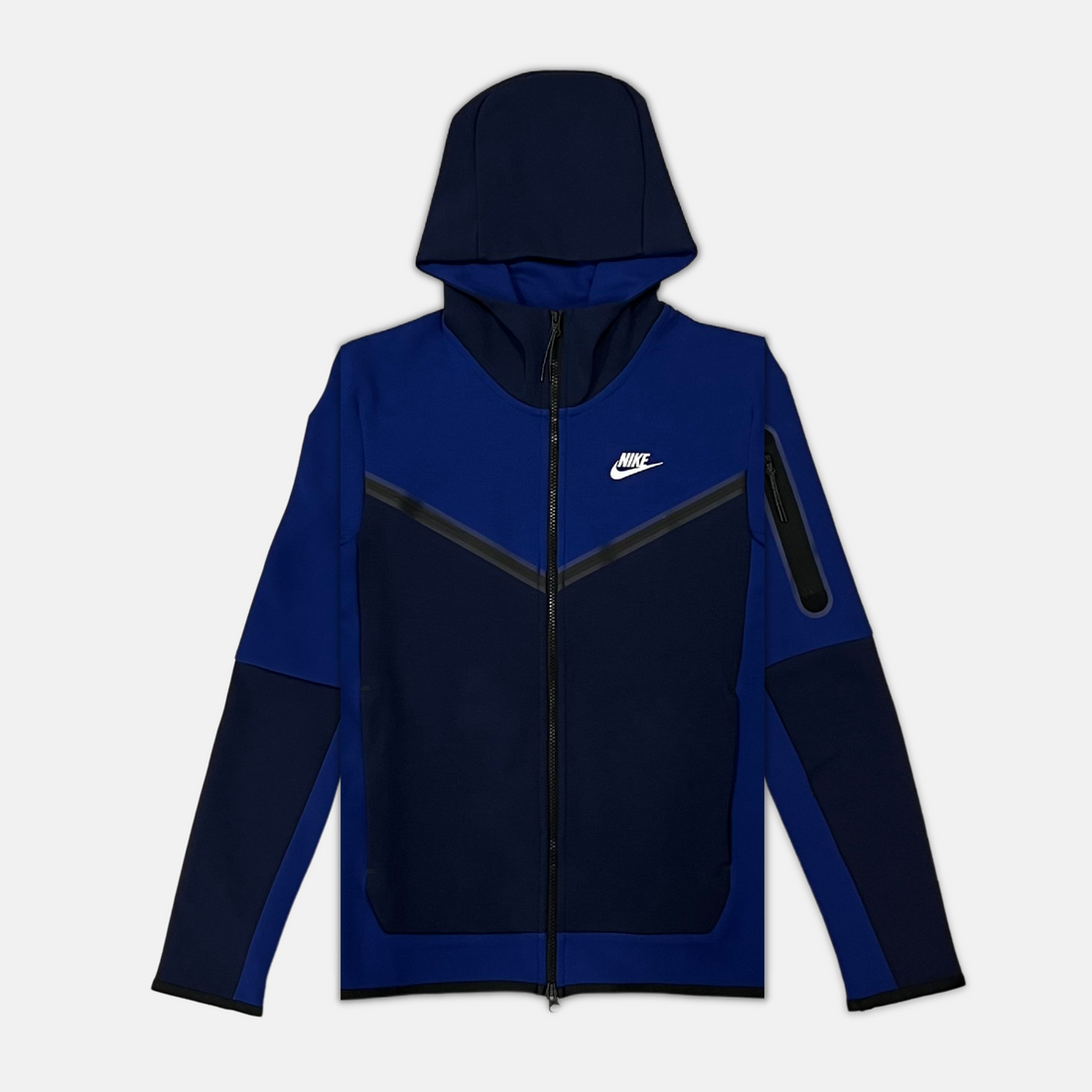 NIKE TECH FLEECE HOODIE - ROYAL BLUE / BLACKENED BLUE  (NEW SEASON)