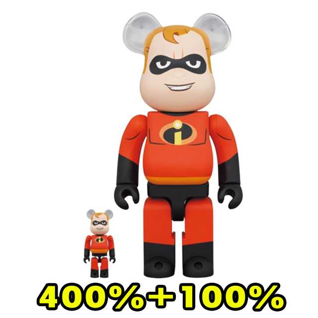 BE@RBRICK Mr.Incredible 400% + 100%(TC)