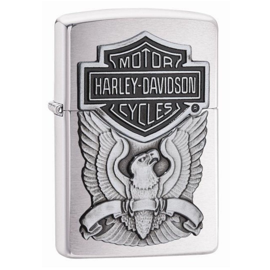 Zippo ไฟแช็กรุ่น  200HDH284 Harley Davidson Made In USA Emblem