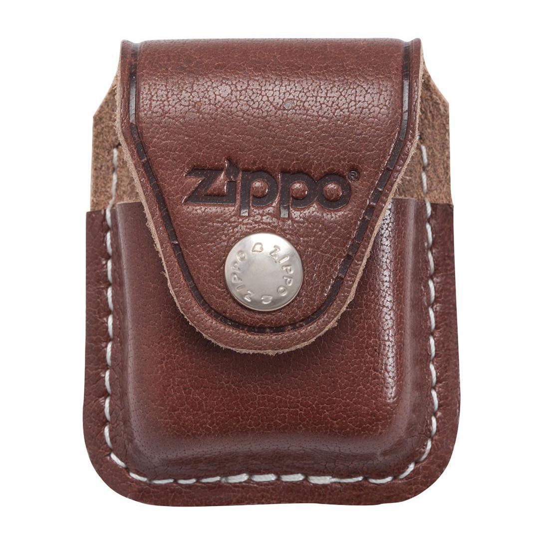 Zippo LPCB Lighter Pouch With Clip - Brown