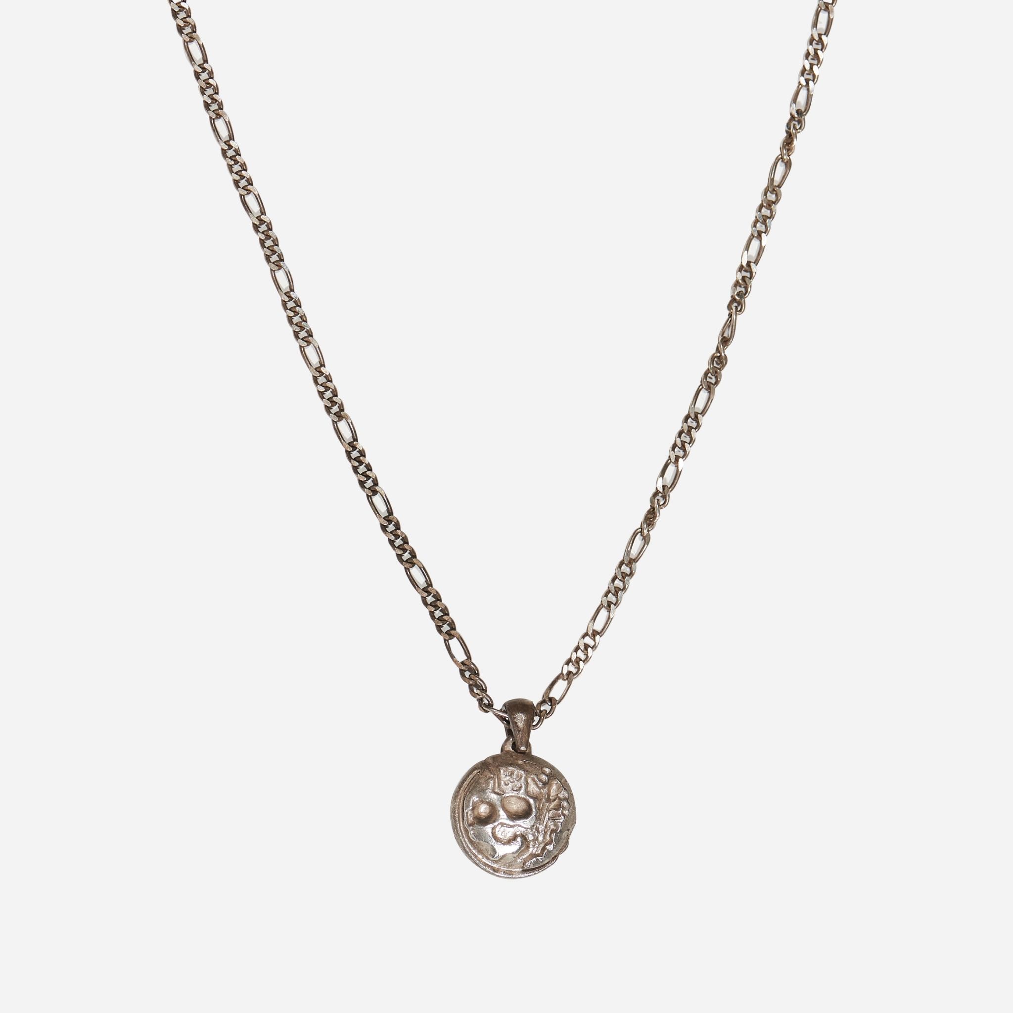Shadow Moon 925 Silver Necklace