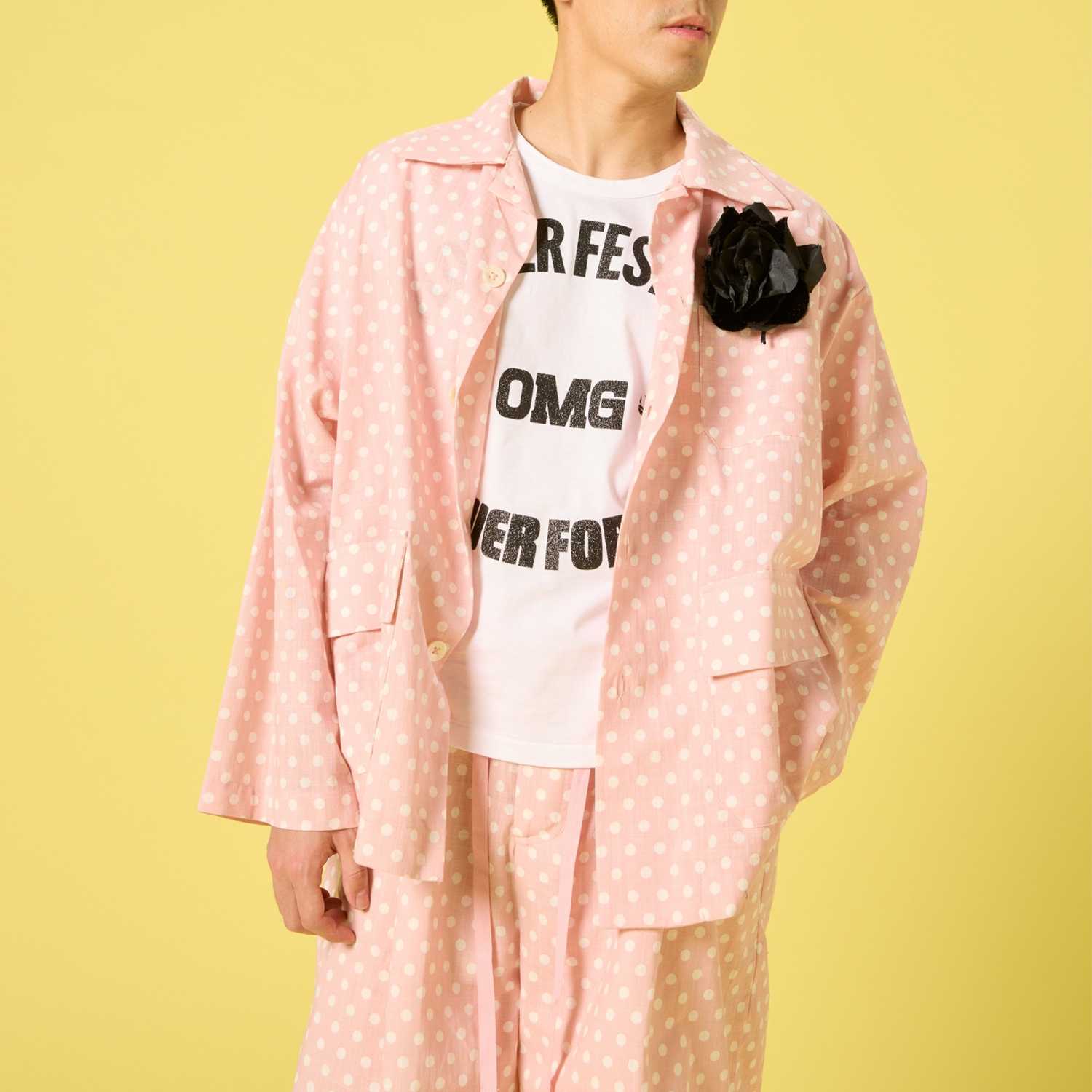 เสื้อคลุมแขนยาวลายจุด HADLEY