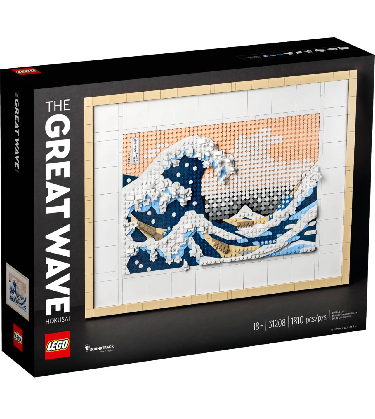 LEGO 31208 Hokusai – The Great Wave (สินค้าซื้อแล้วไม่รับเปลี่ยนคืน)