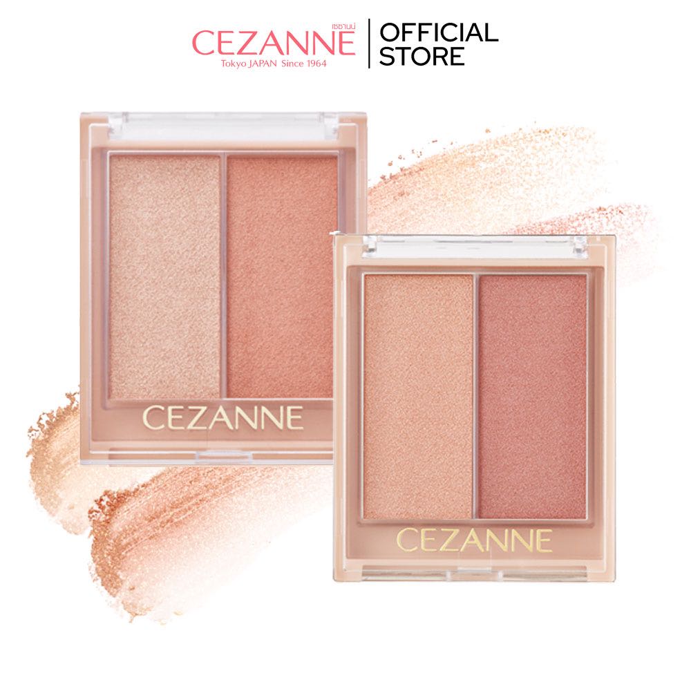 CEZANNE Face Glow Color ไฮไลท์เนื้อเจลแบบ 3 IN1 ✦ New Color ✦