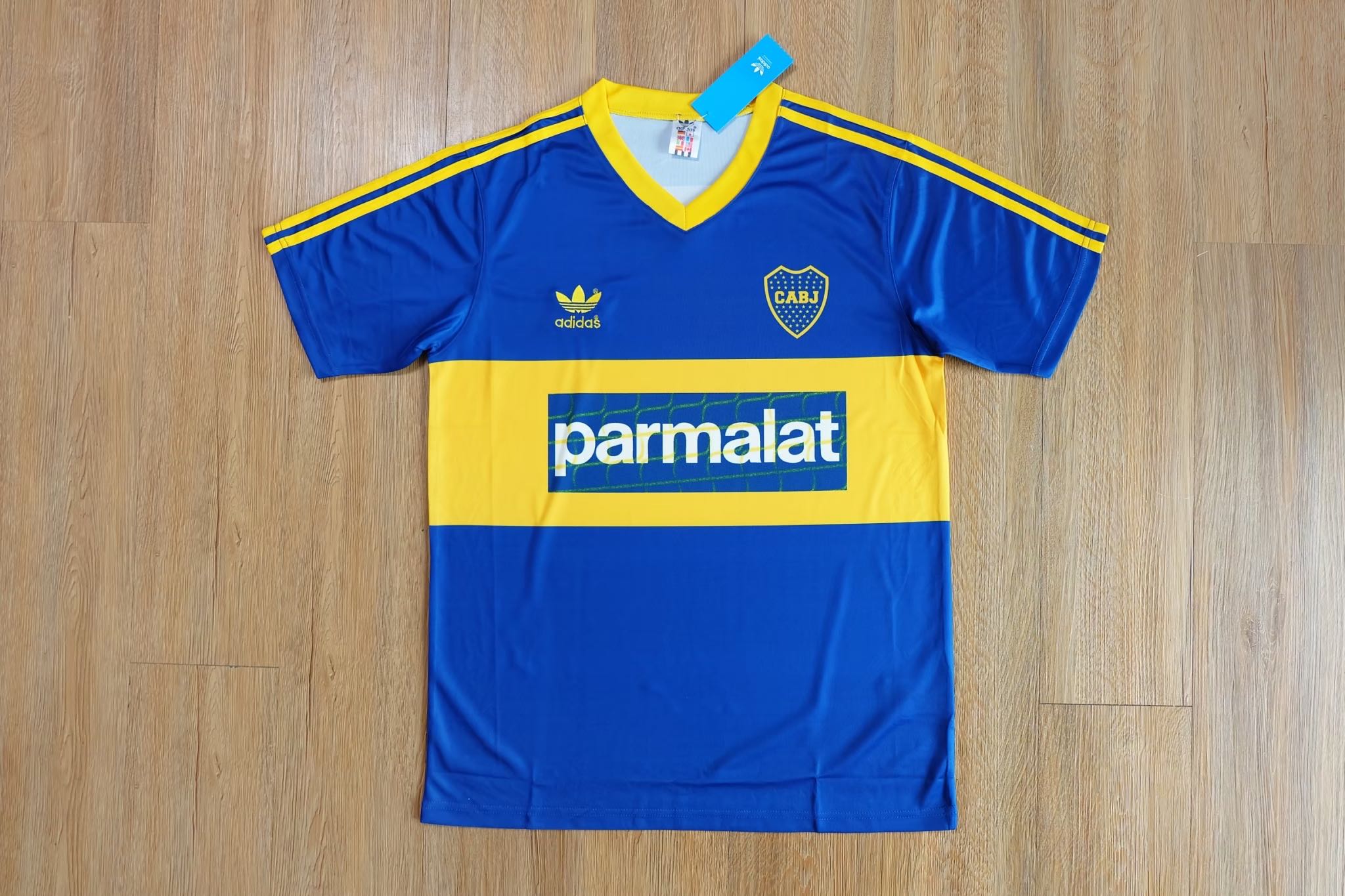 เสื้อย้อนยุคโบค่าจูเนียร์ เกรดแฟนบอล