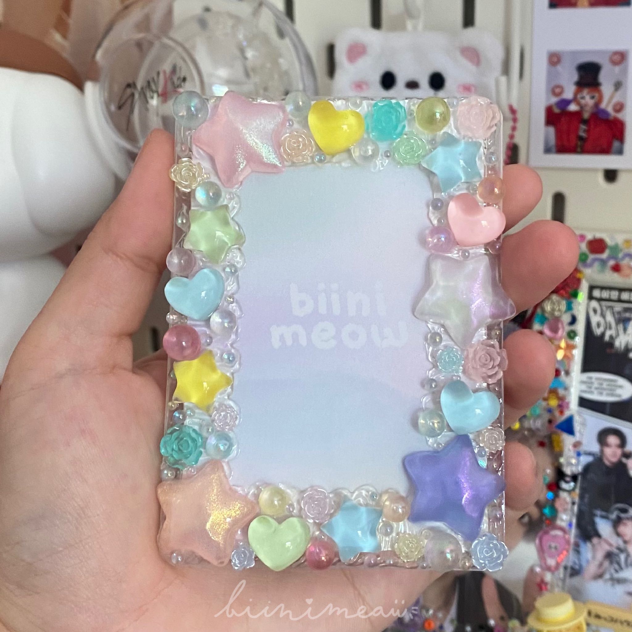 ⭐️ เฟรมการ์ดวิปครีมใส ✨