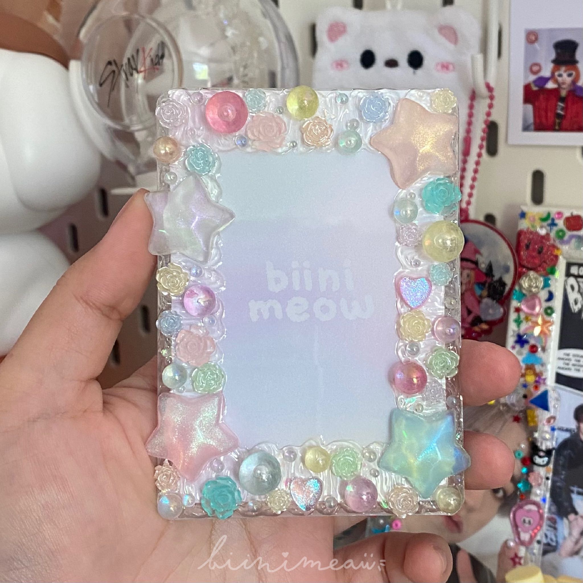 ⭐️ เฟรมการ์ดวิปครีมใส 🌹💖