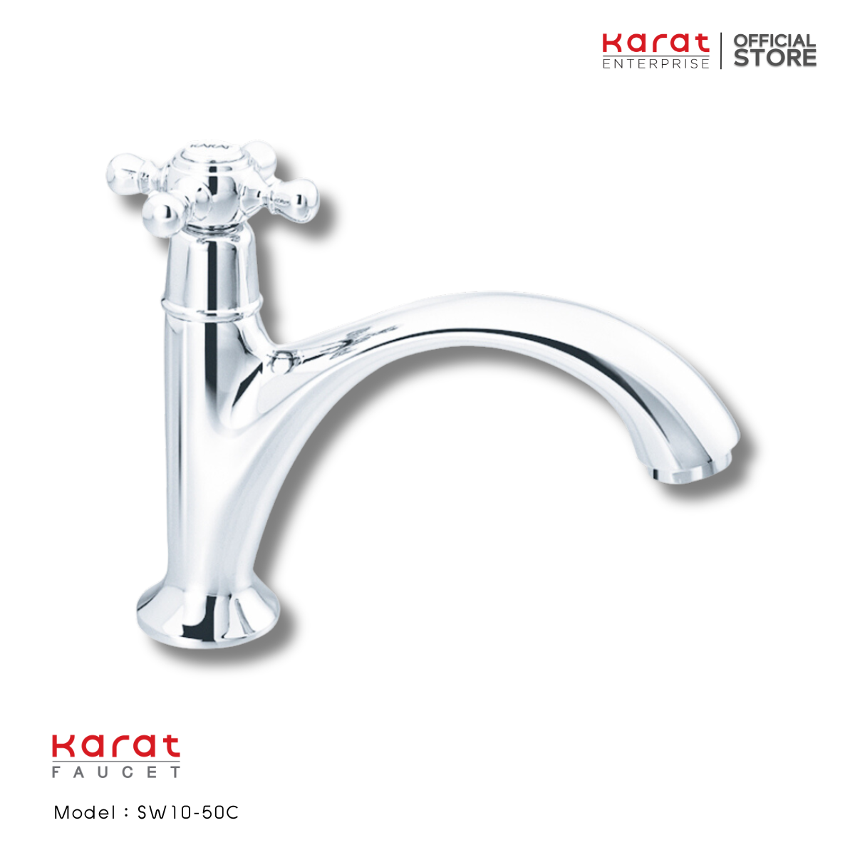 Karat Faucet ก๊อกเดี่ยวอ่างล้างหน้า รุ่น SW10-50C