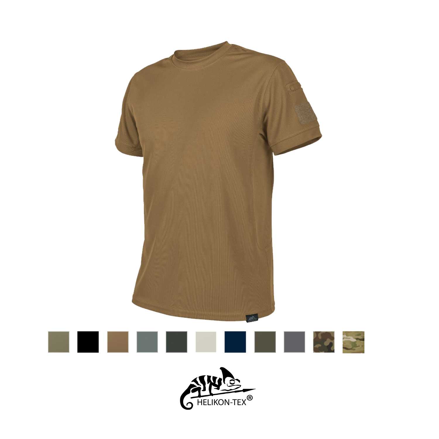 เสื้อคอกลม TACTICAL T-SHIRT รุ่น TOPCOOL มี 11 สี แบรนด์ Helikon-Tex