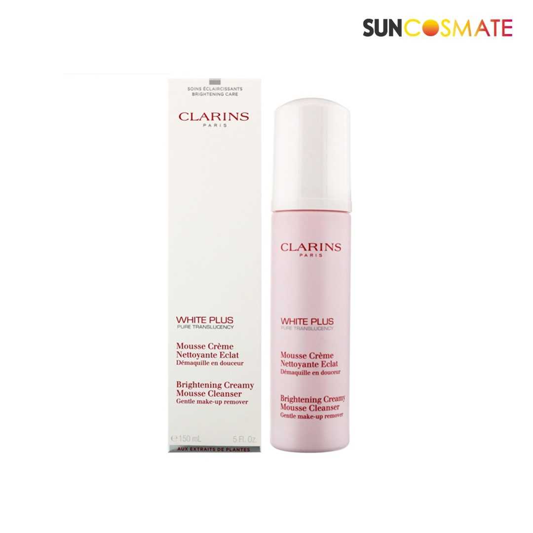 Clarins White Plus Brightening Creamy Mousse Cleanser 150ml