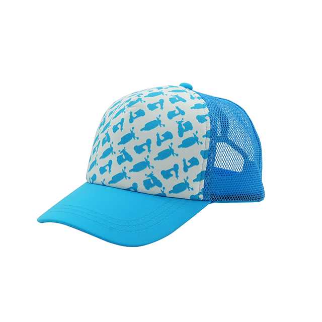 MONOGRAM CAP BLUE