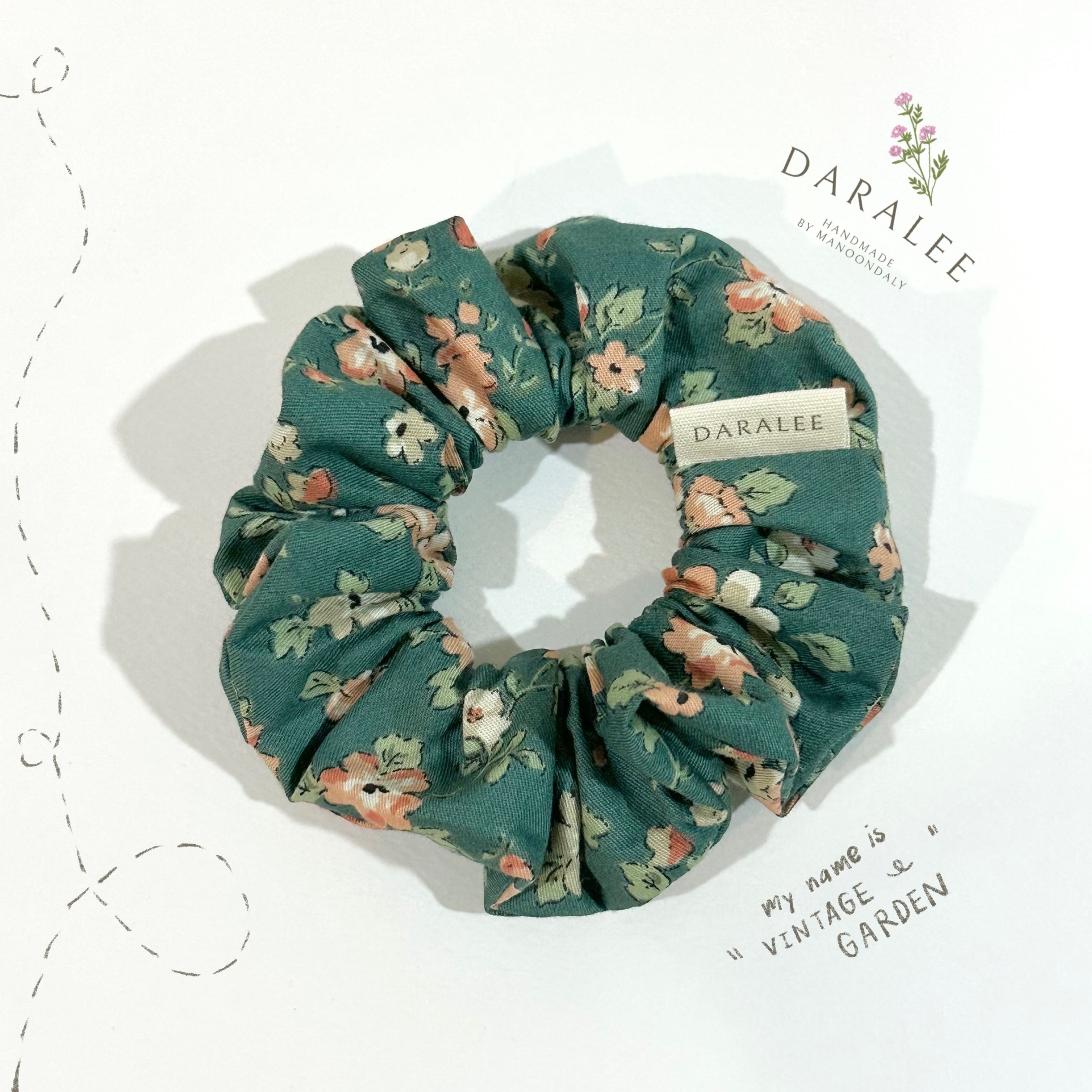 Scrunchie | Vintage flower
