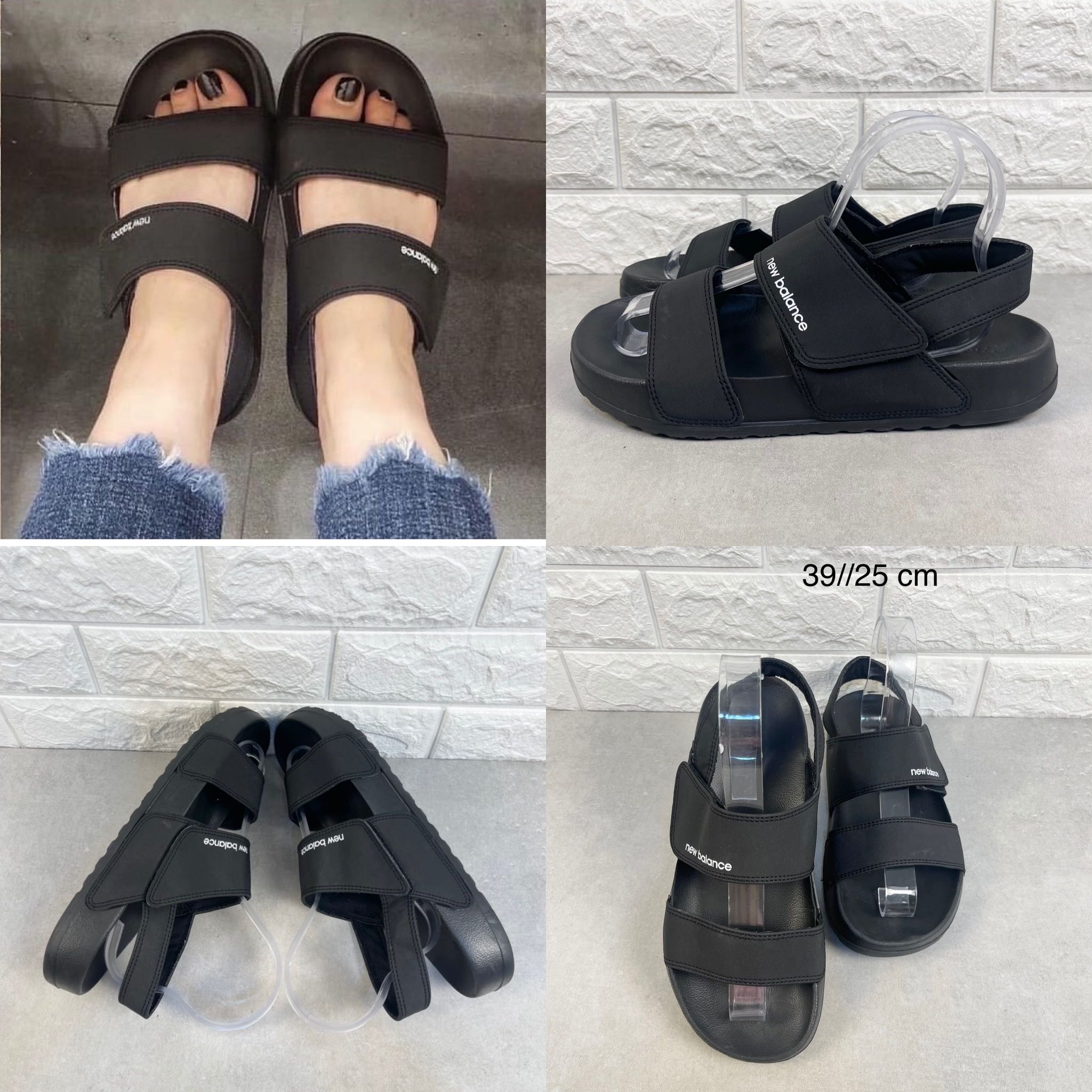 New Balance Sandals 39 25 LINE SHOPPING