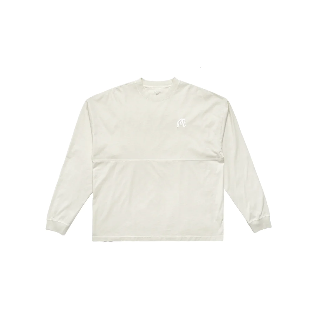 MALBON GOLF SOUVENIR PANELLED LS TEE