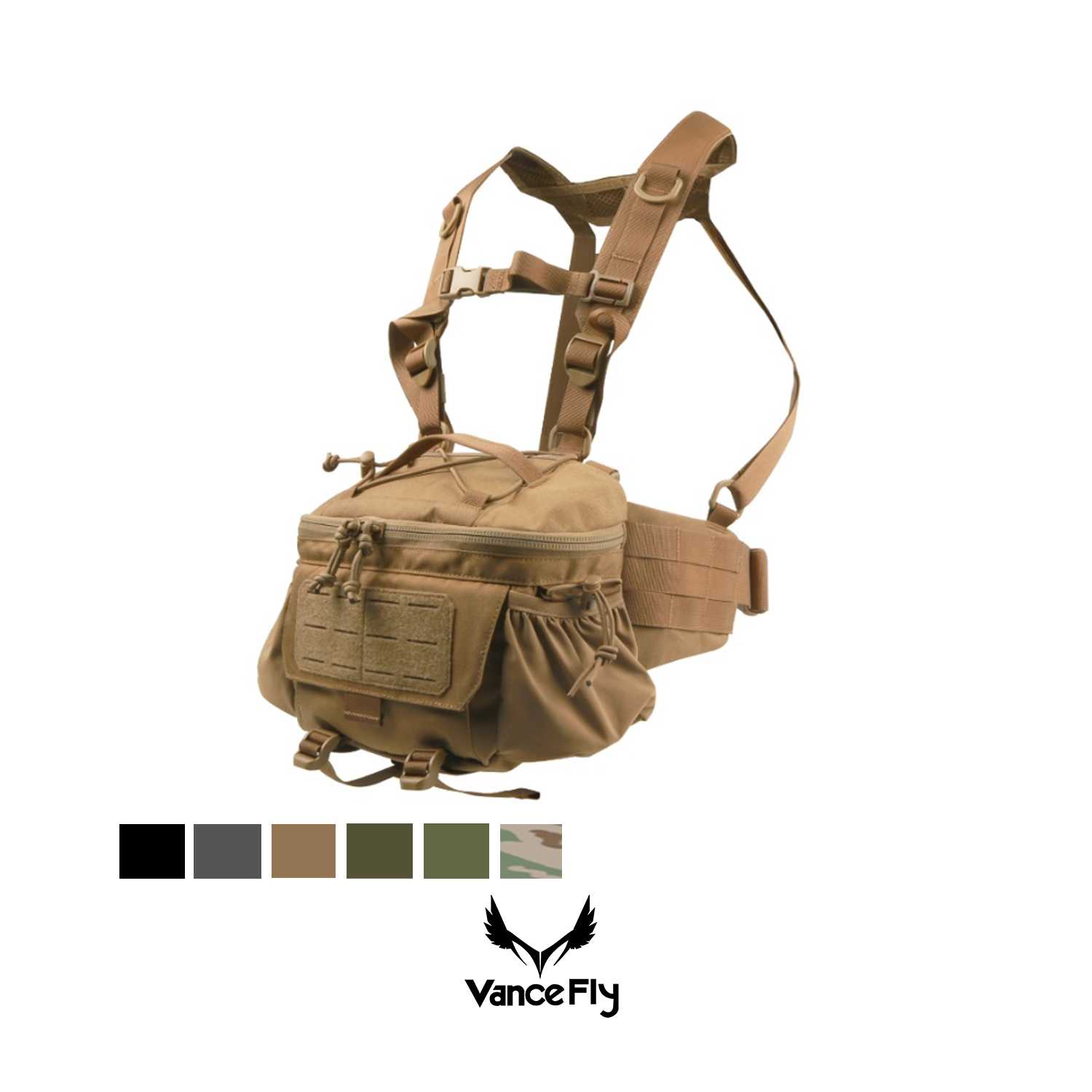 กระเป๋าคาดหลัง Hybrid Evolution Waist Rig มี 6 สี แบรนด์ VanceFly