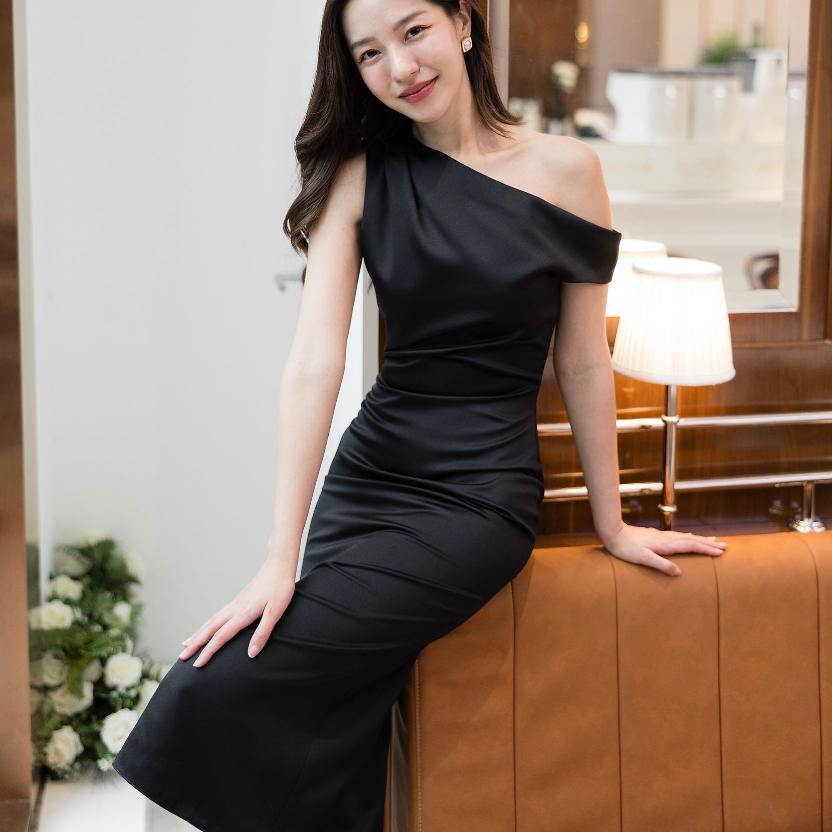 CATIA Dress สี Black พร้อมส่ง